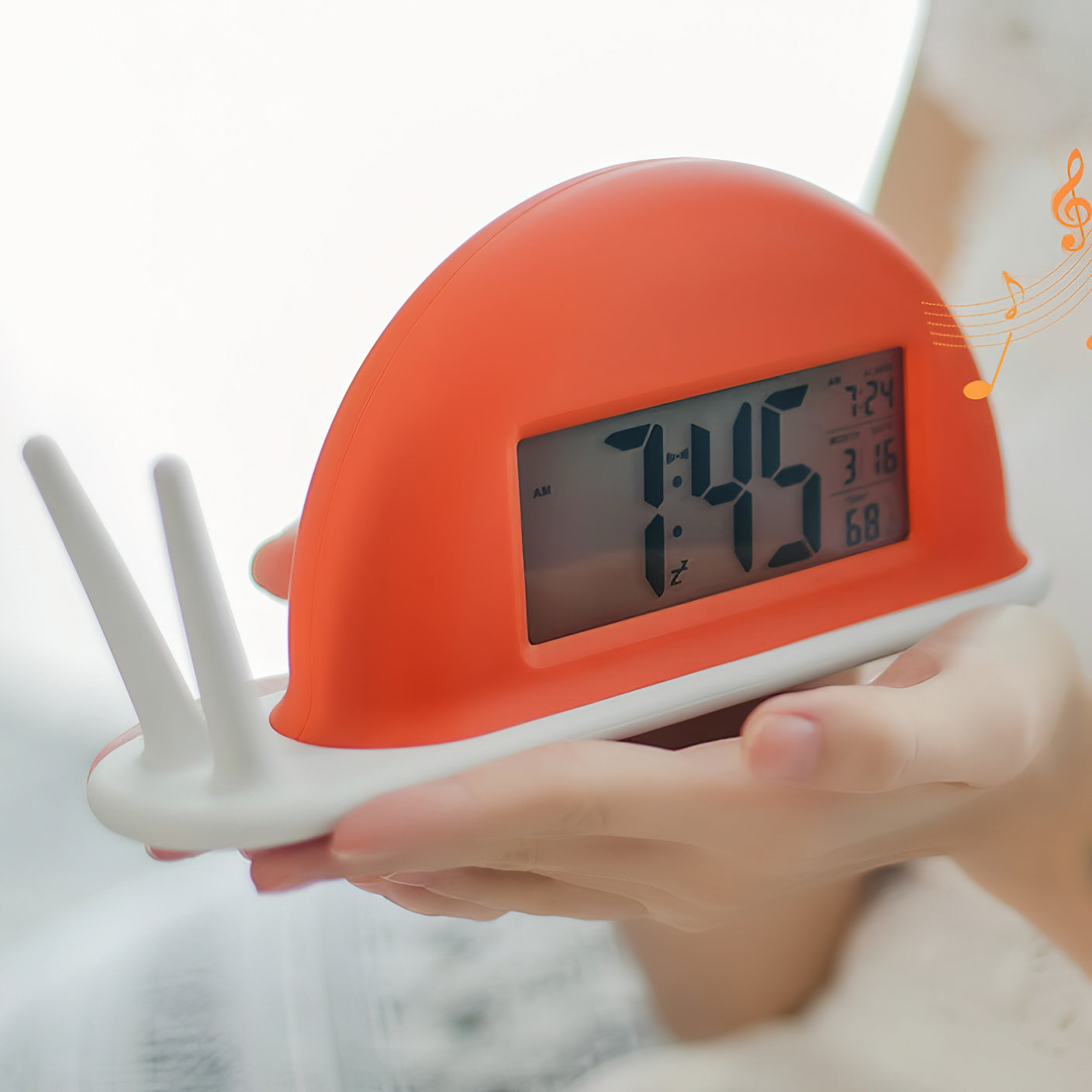 Lunelle Clock Night Light (built-in battery)