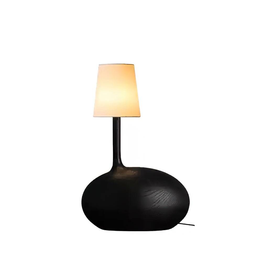 Brixten Wood Fabric Table Lamp-Neutral Decor