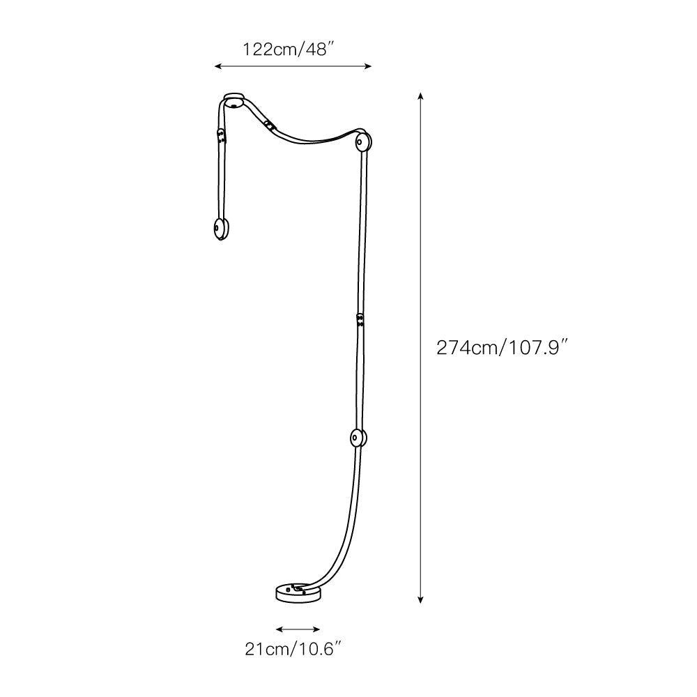 Liora Floor-to-Ceiling Lamp