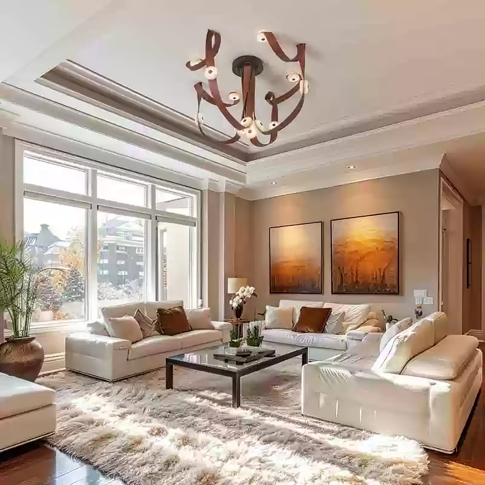 Aeliana Alabaster Pendant Light-Neutral Decor