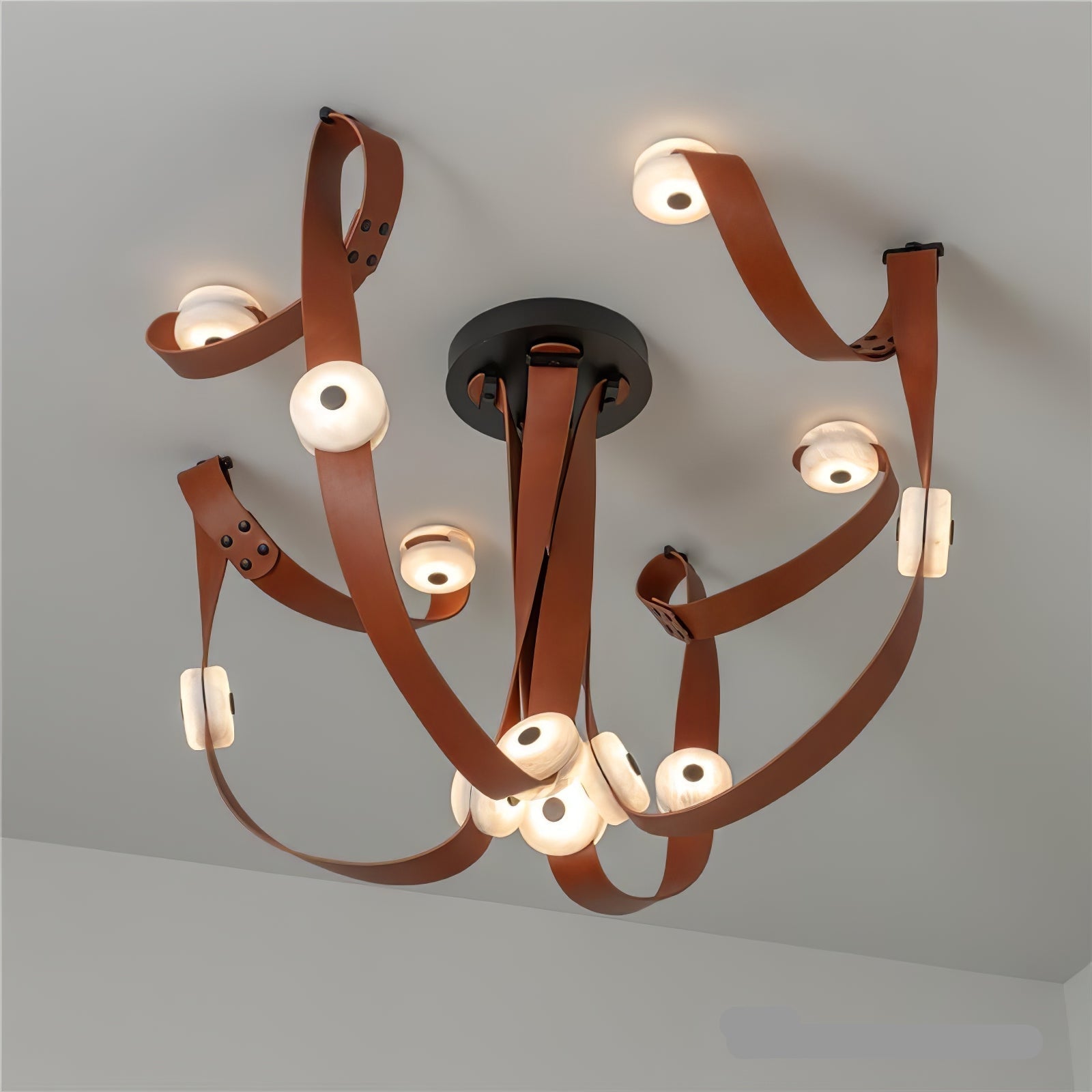 Aeliana Alabaster Pendant Light-Neutral Decor