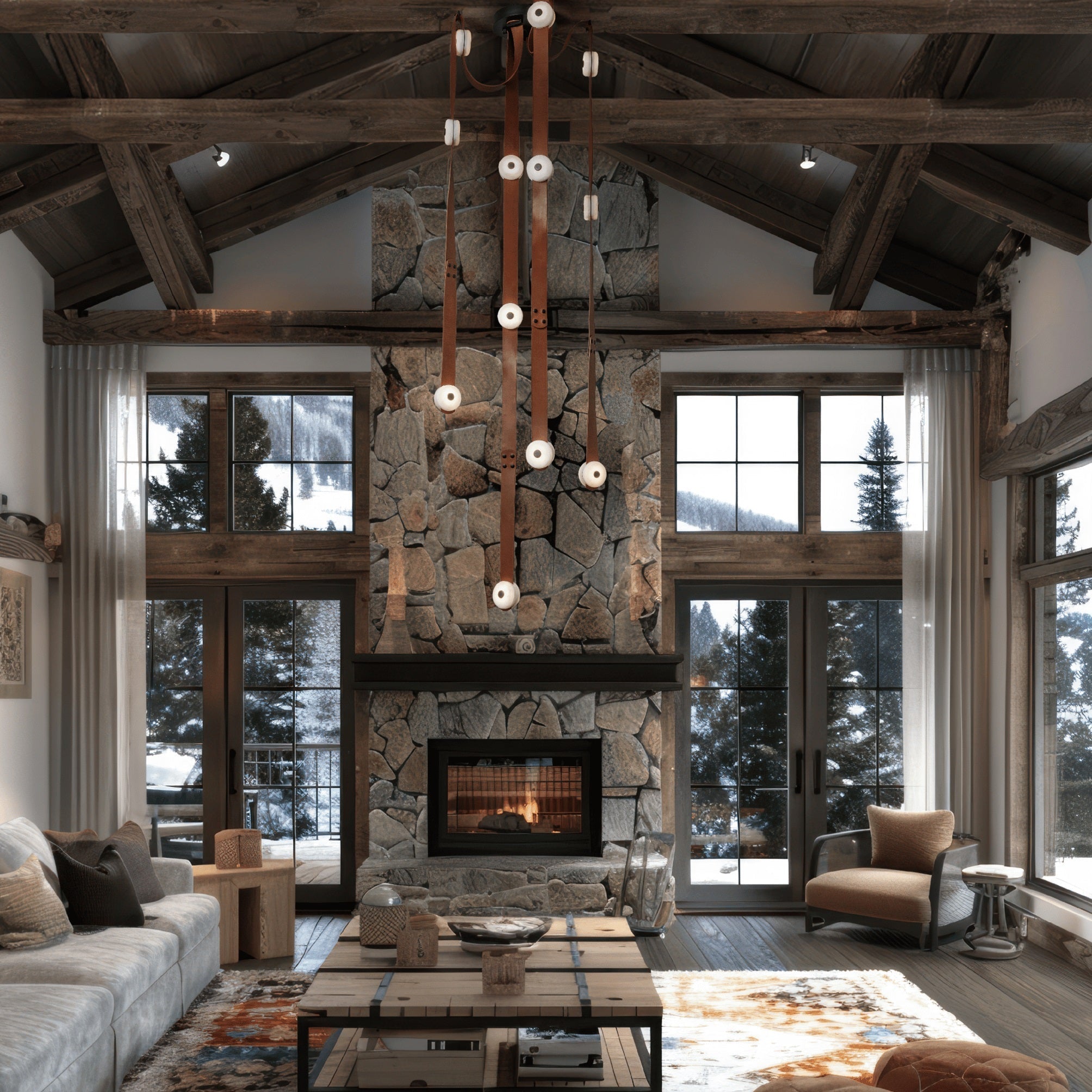 Maribel Alabaster Chandelier