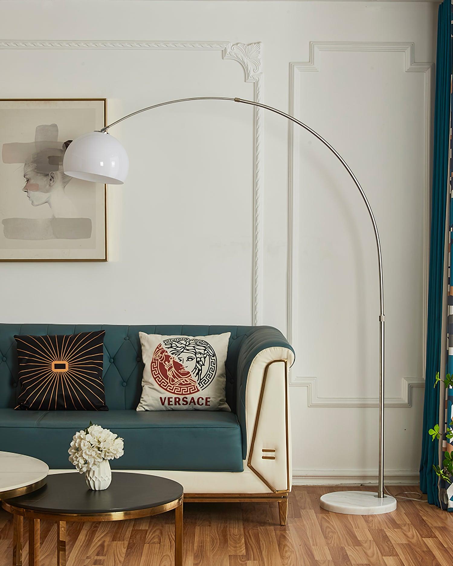 Lun Minimalist Floor Lamp-Neutral Decor