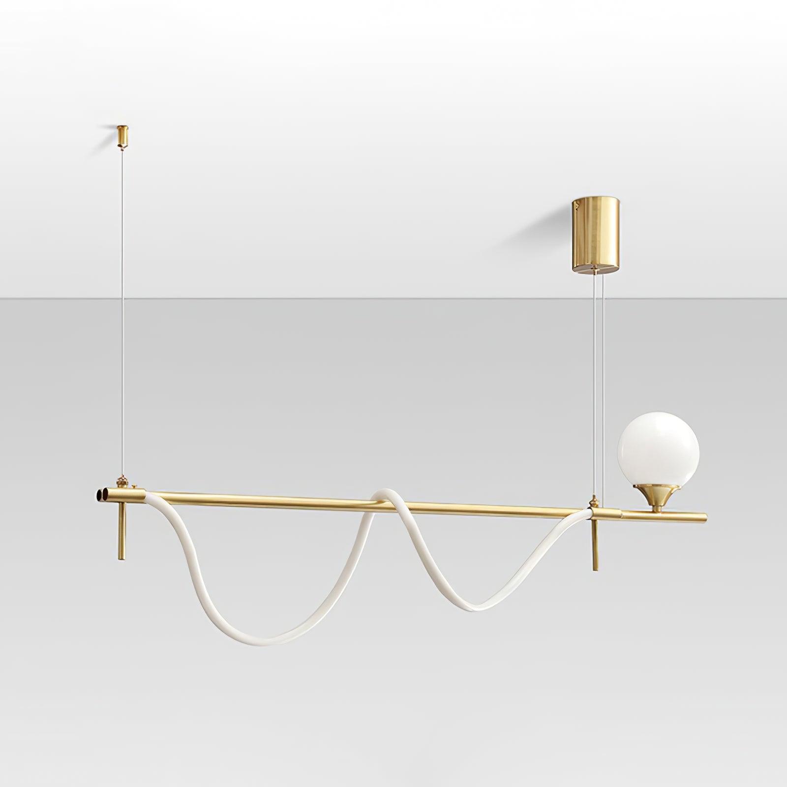 Veyra Luxe Silica Pendant Light-Neutral Decor