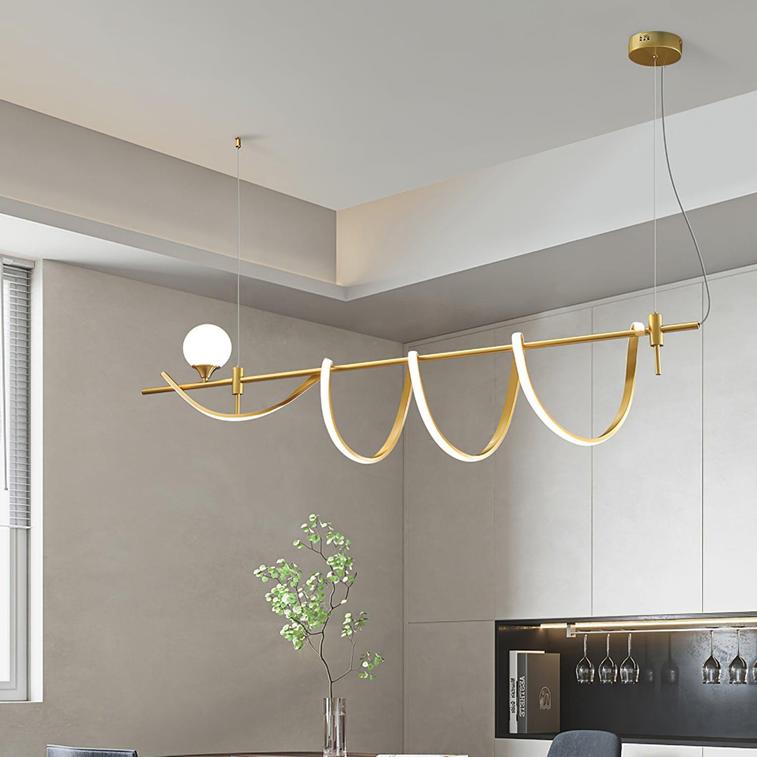 Veyra Luxe Silica Pendant Light-Neutral Decor