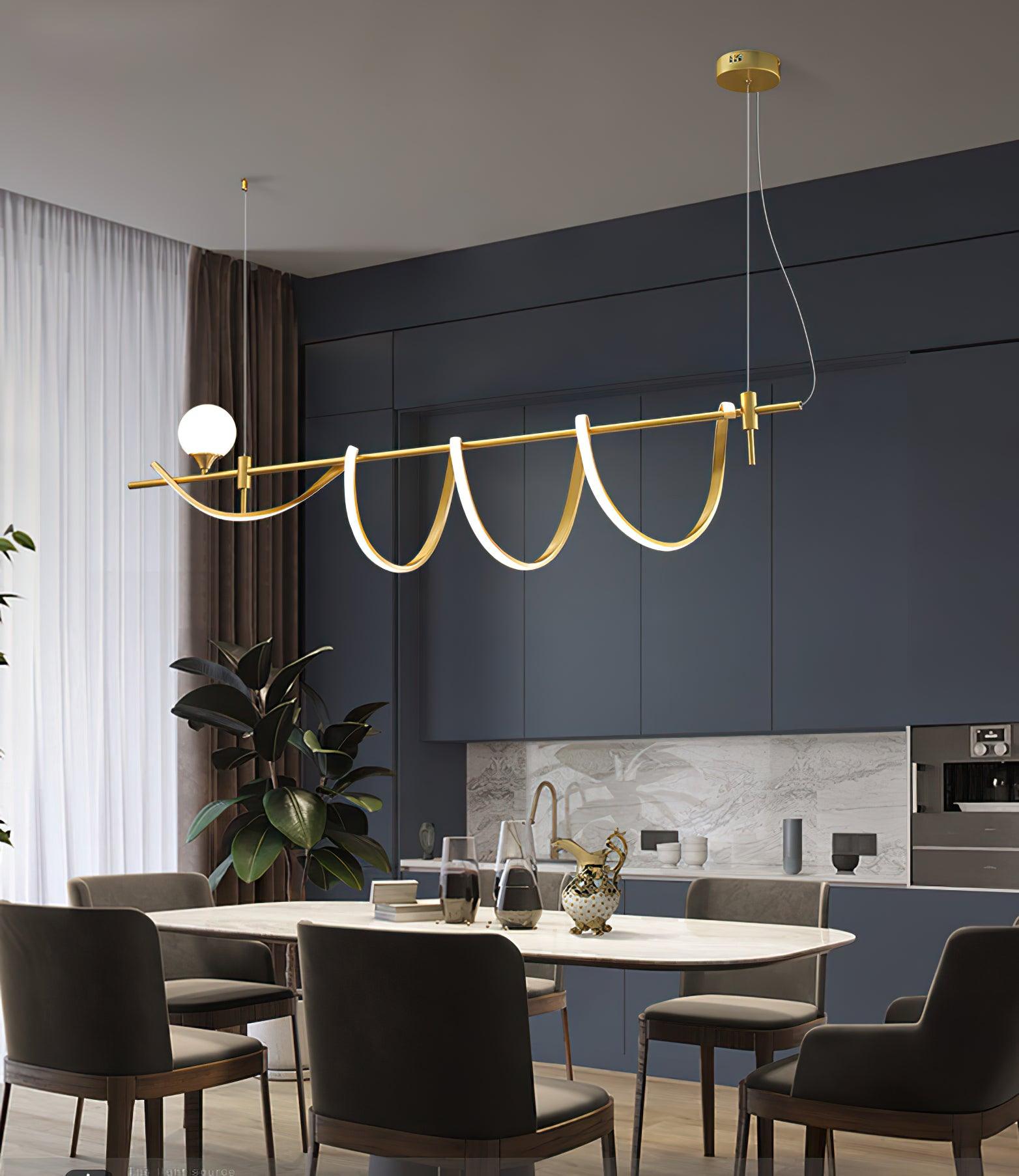 Veyra Luxe Silica Pendant Light-Neutral Decor