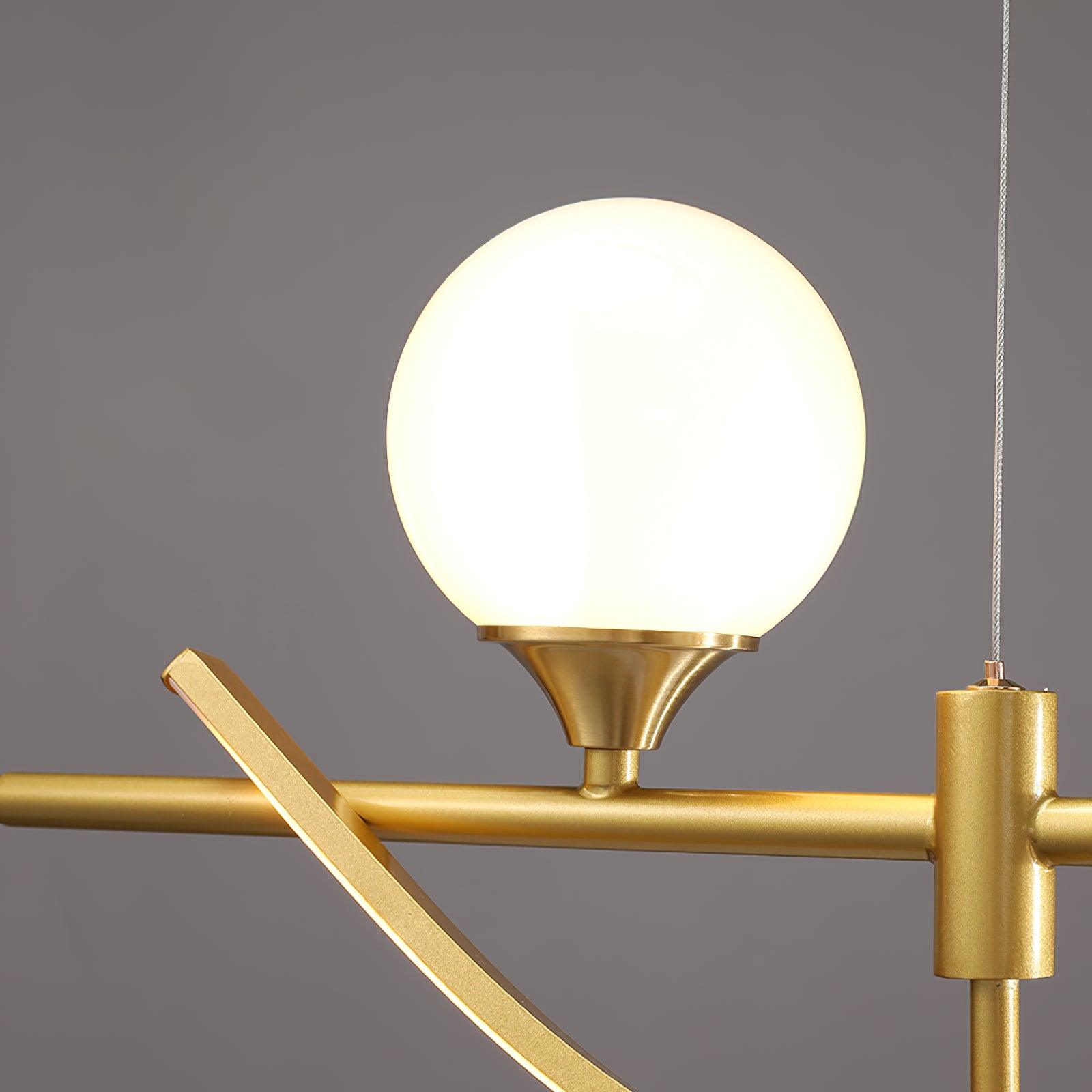 Veyra Luxe Silica Pendant Light-Neutral Decor