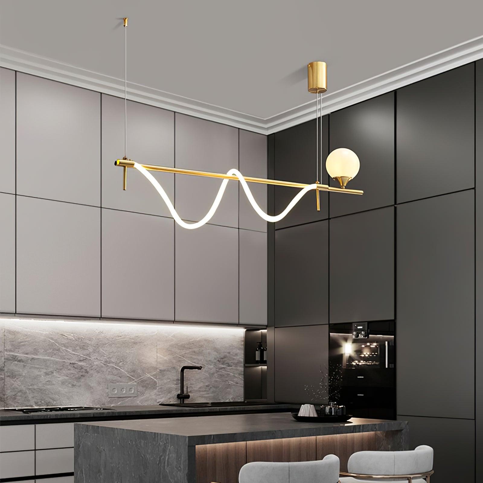 Veyra Luxe Silica Pendant Light-Neutral Decor