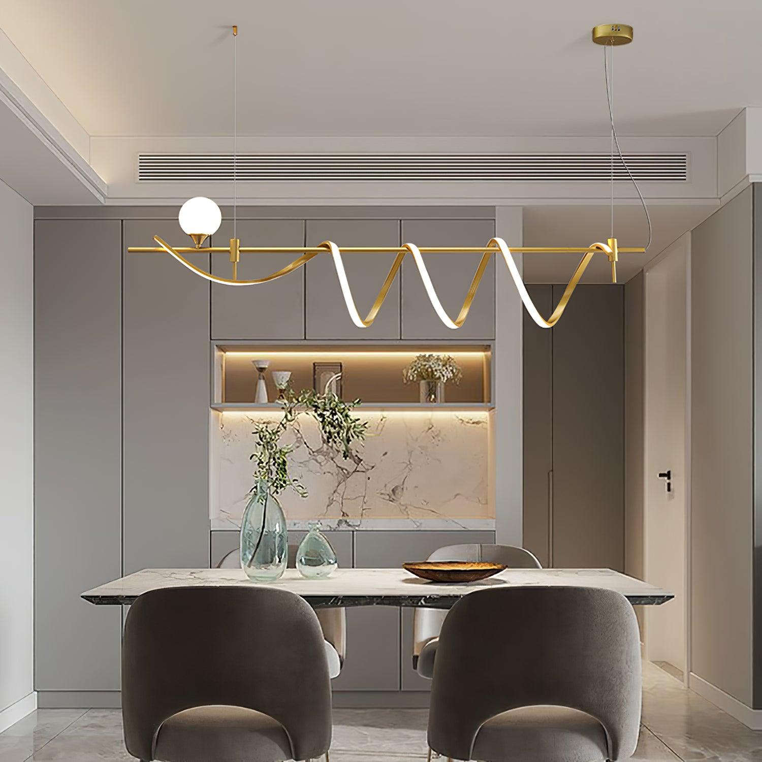 Veyra Luxe Silica Pendant Light-Neutral Decor