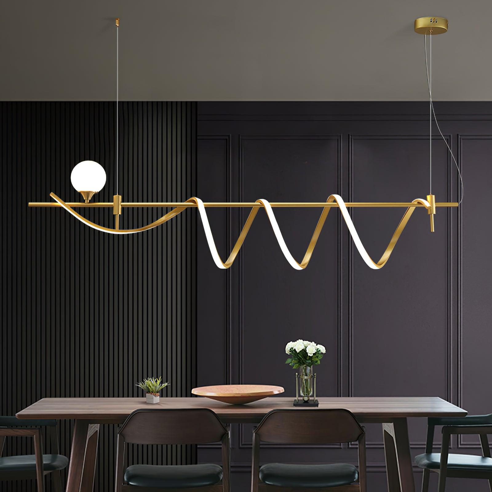 Veyra Luxe Silica Pendant Light-Neutral Decor