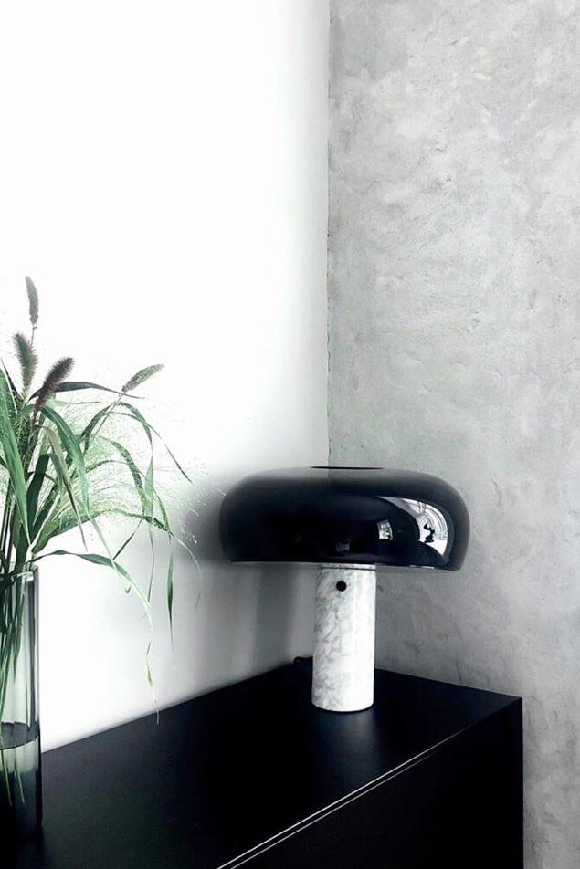 Nucleus Marble Table Lamp-Neutral Decor