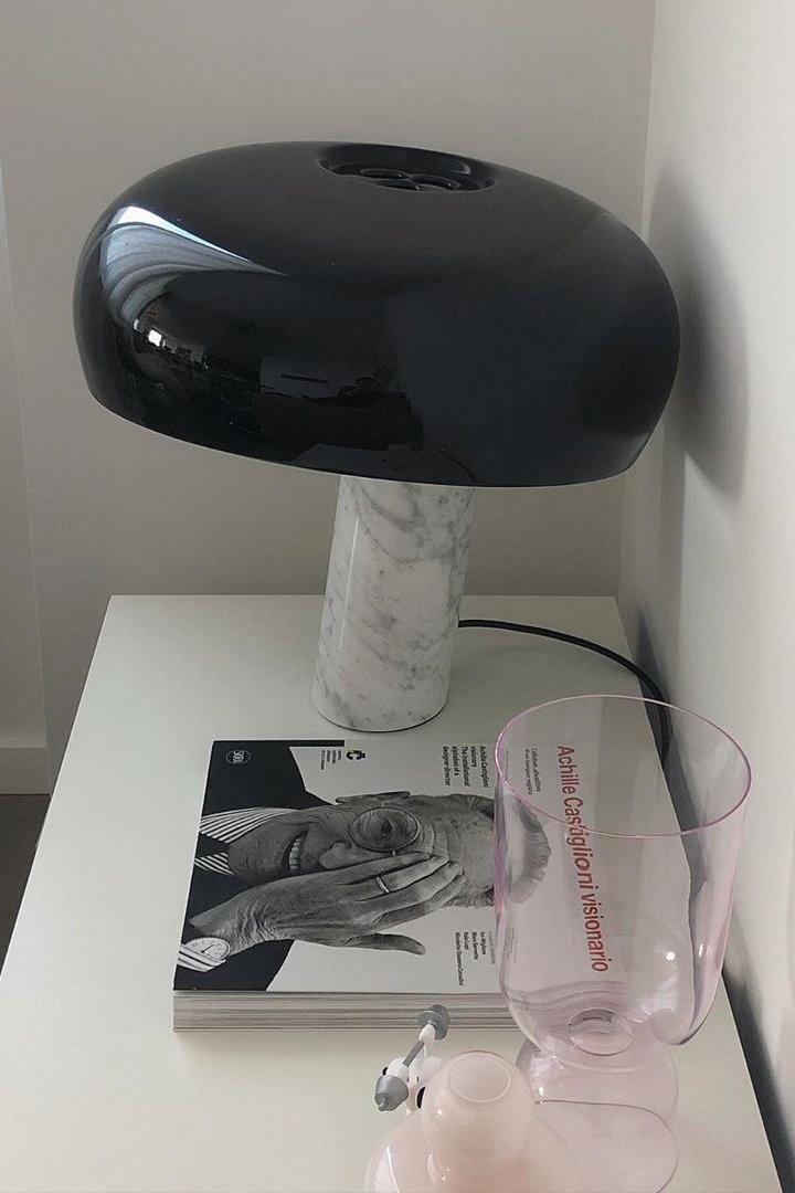 Nucleus Marble Table Lamp-Neutral Decor