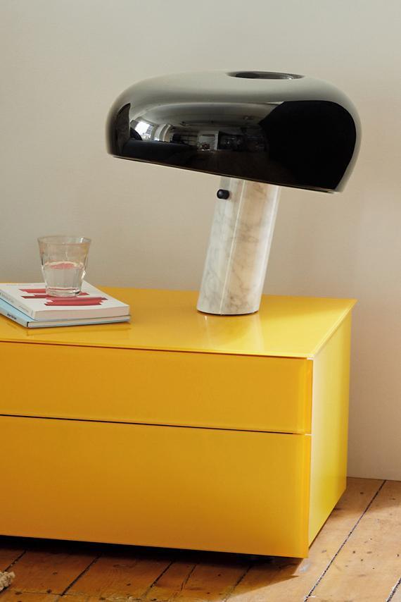 Nucleus Marble Table Lamp-Neutral Decor