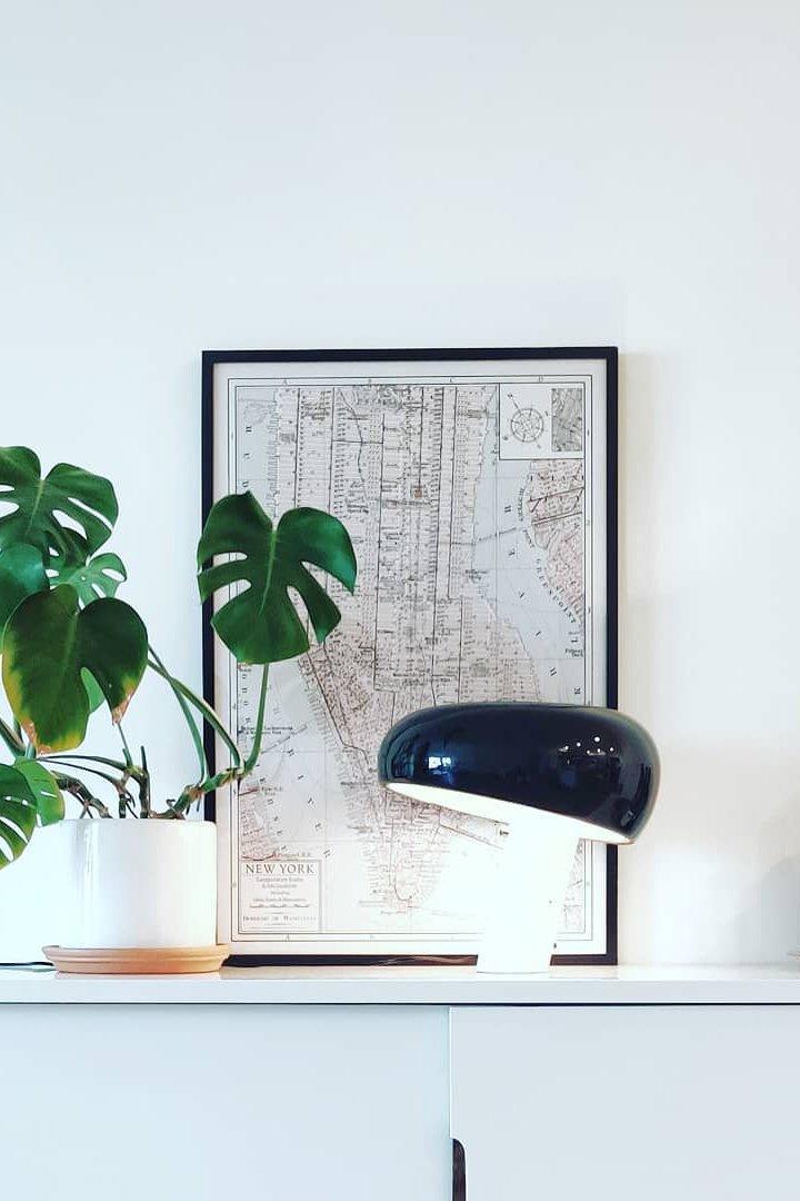 Nucleus Marble Table Lamp-Neutral Decor