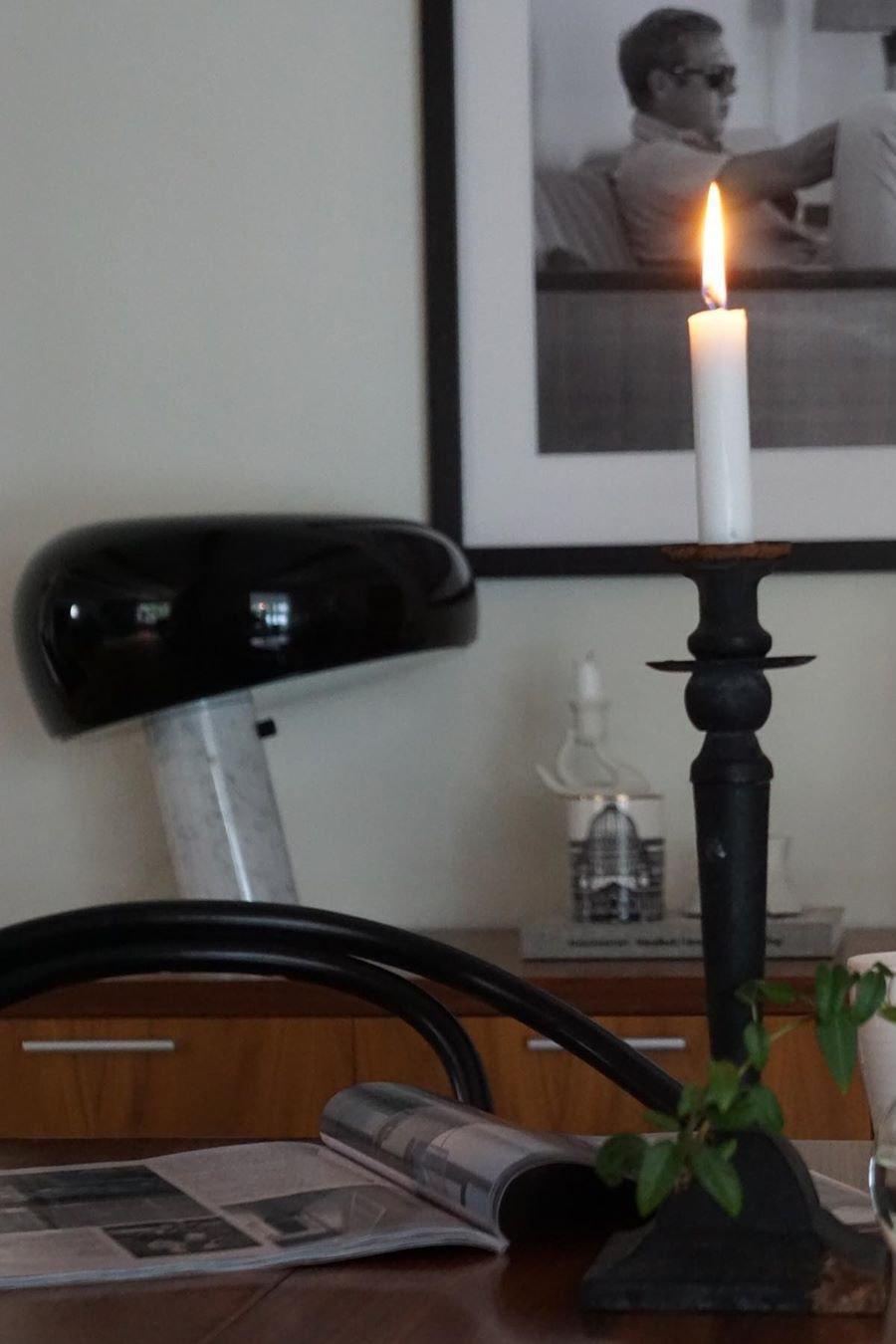 Nucleus Marble Table Lamp-Neutral Decor