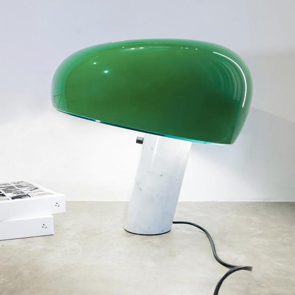 Nucleus Marble Table Lamp-Neutral Decor
