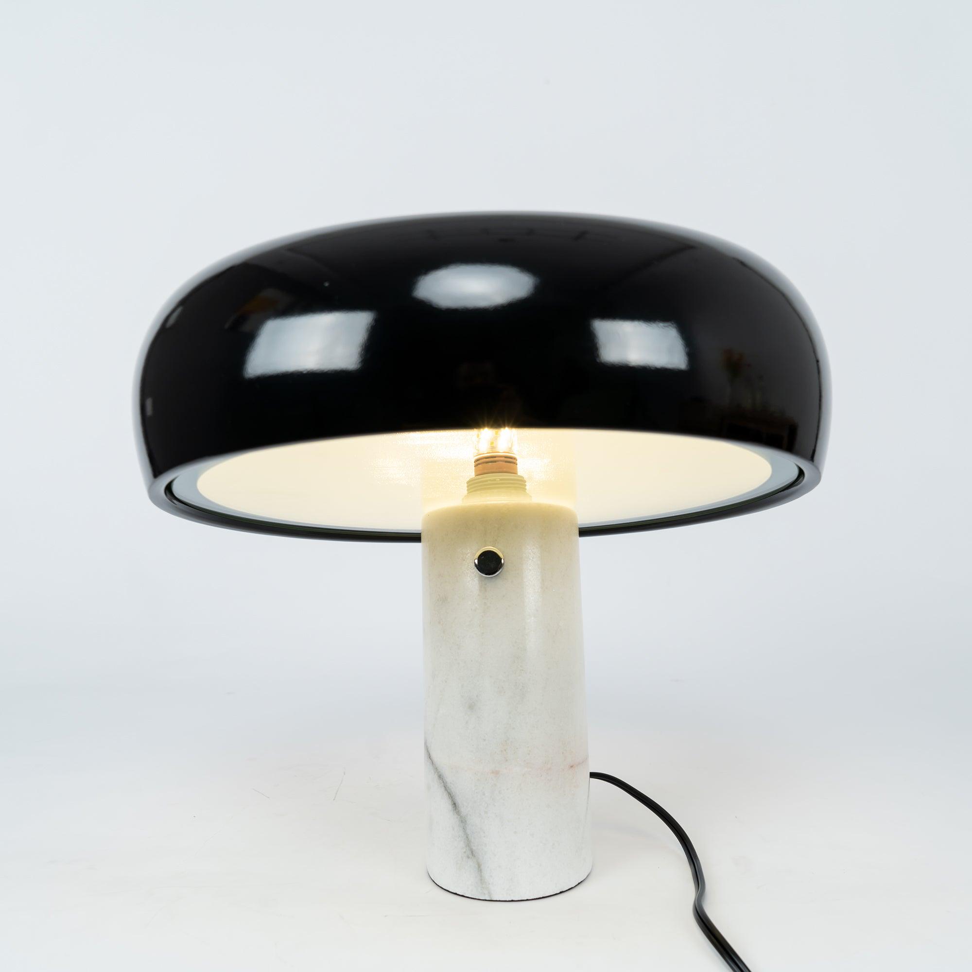 Nucleus Marble Table Lamp-Neutral Decor
