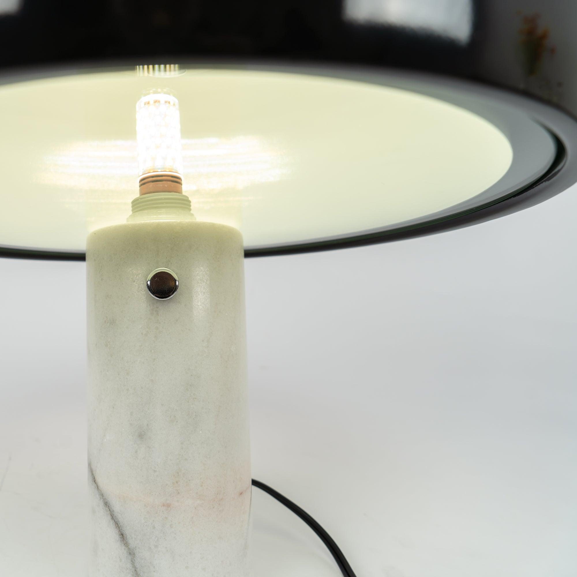 Nucleus Marble Table Lamp-Neutral Decor