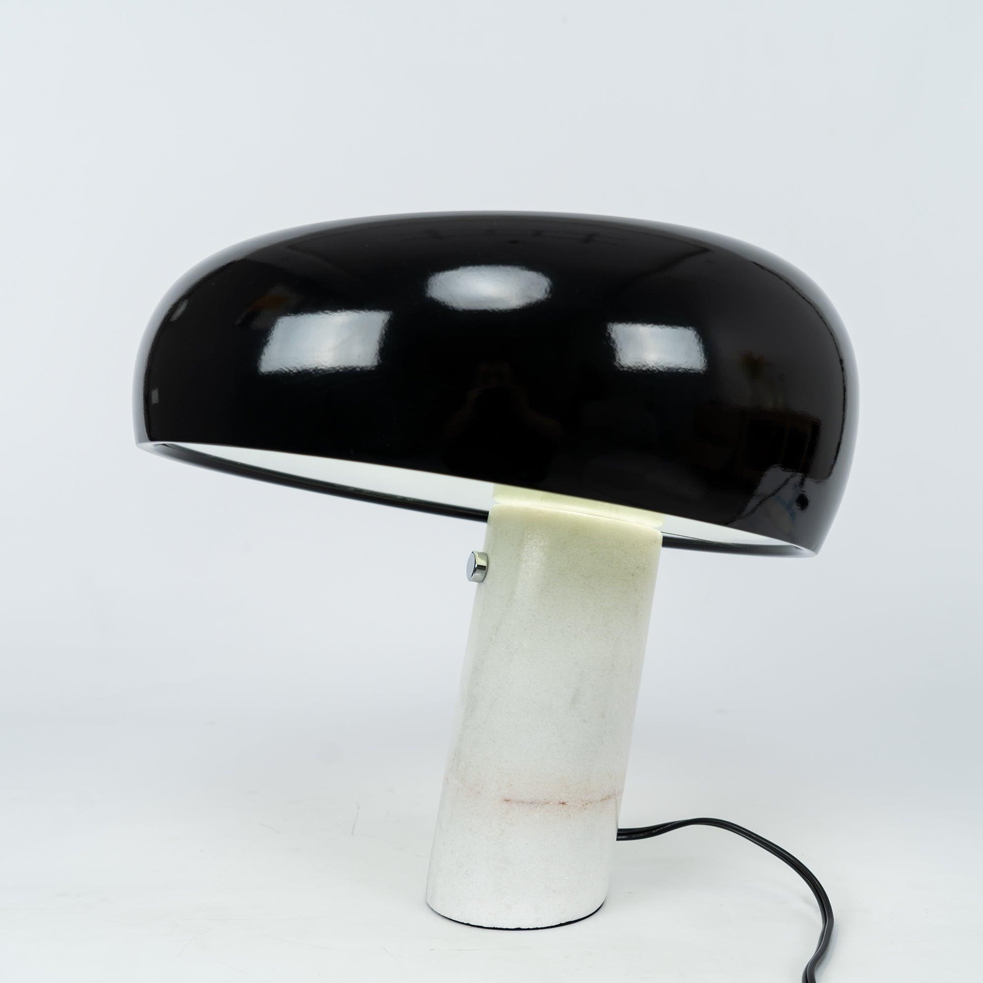 Nucleus Marble Table Lamp-Neutral Decor
