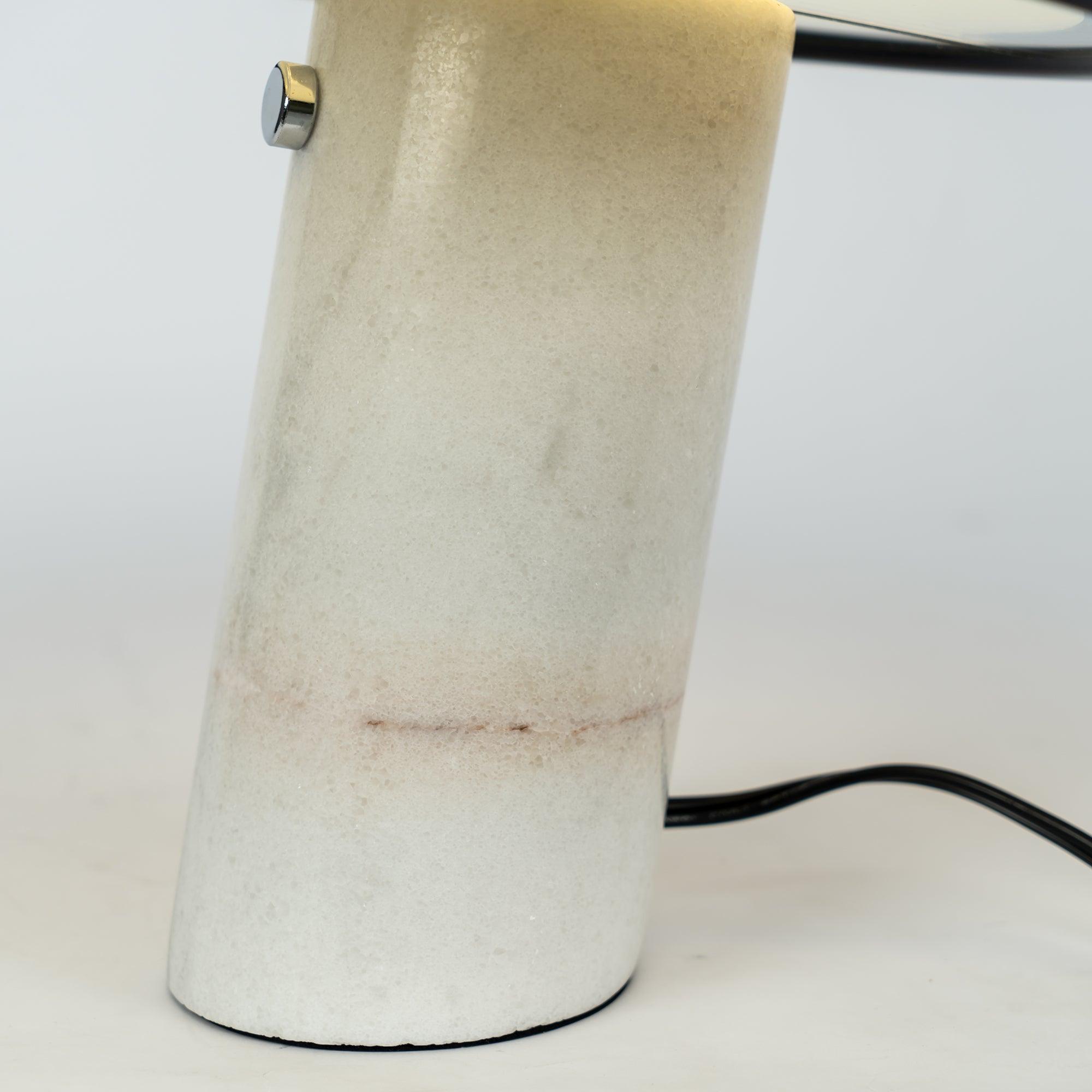 Nucleus Marble Table Lamp-Neutral Decor