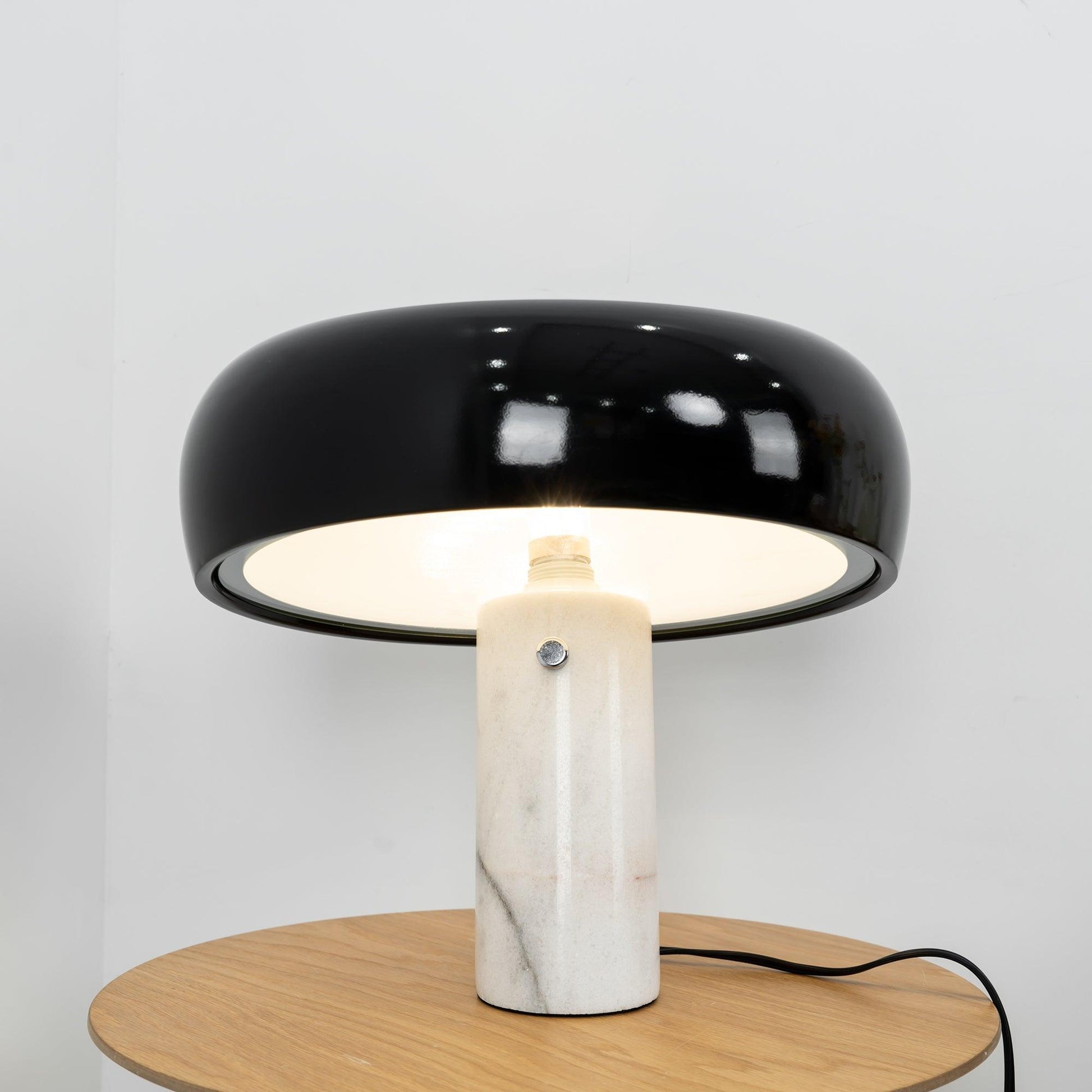 Nucleus Marble Table Lamp-Neutral Decor