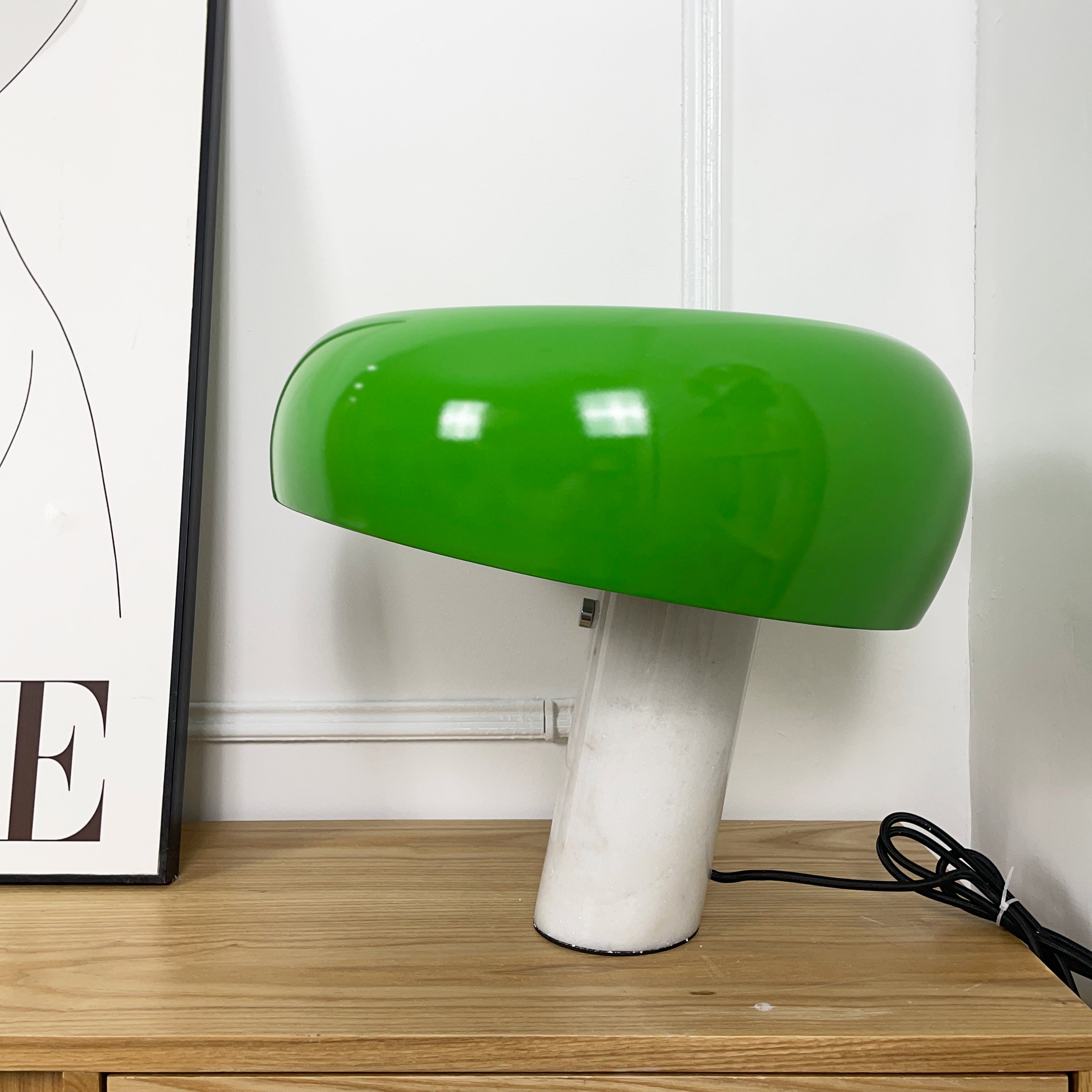 Nucleus Marble Table Lamp-Neutral Decor