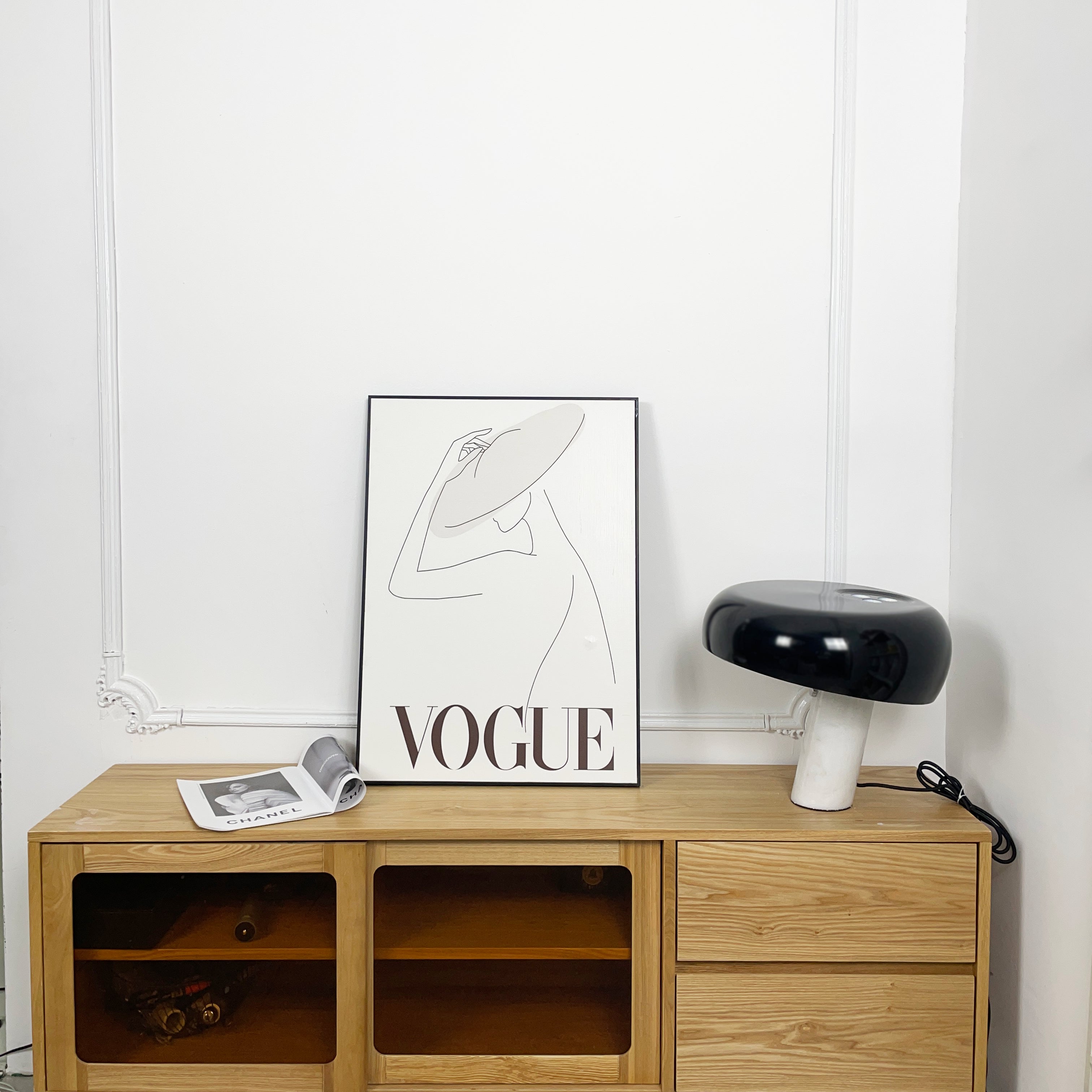 Nucleus Marble Table Lamp-Neutral Decor