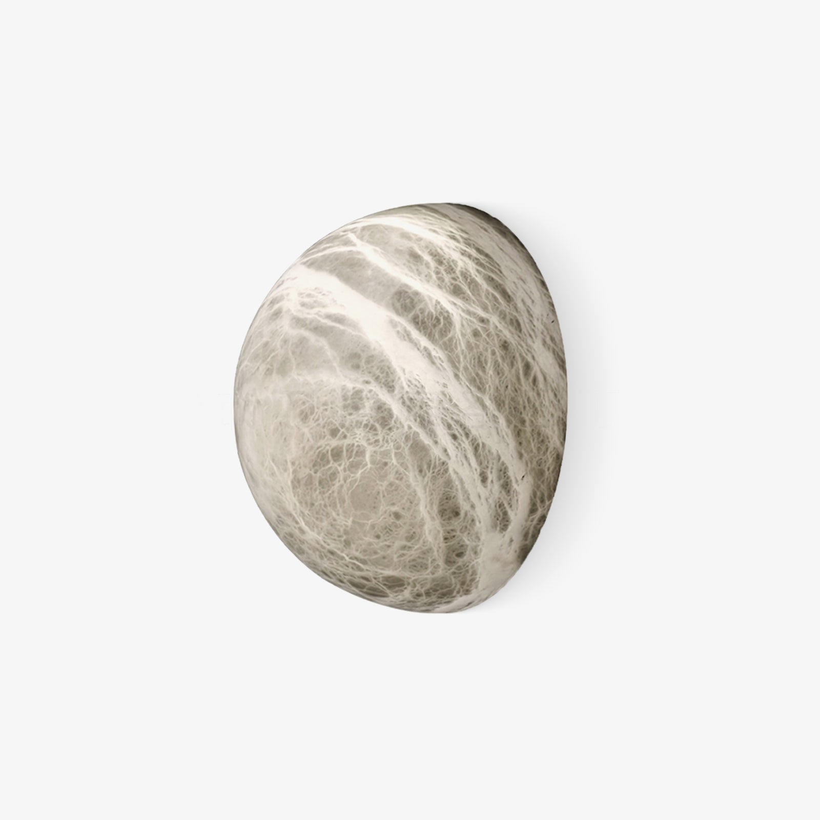 Lavi Wabi-Sabi Alabaster Wall Lamp-Neutral Decor