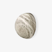 Lavi Wabi-Sabi Alabaster Wall Lamp-Neutral Decor