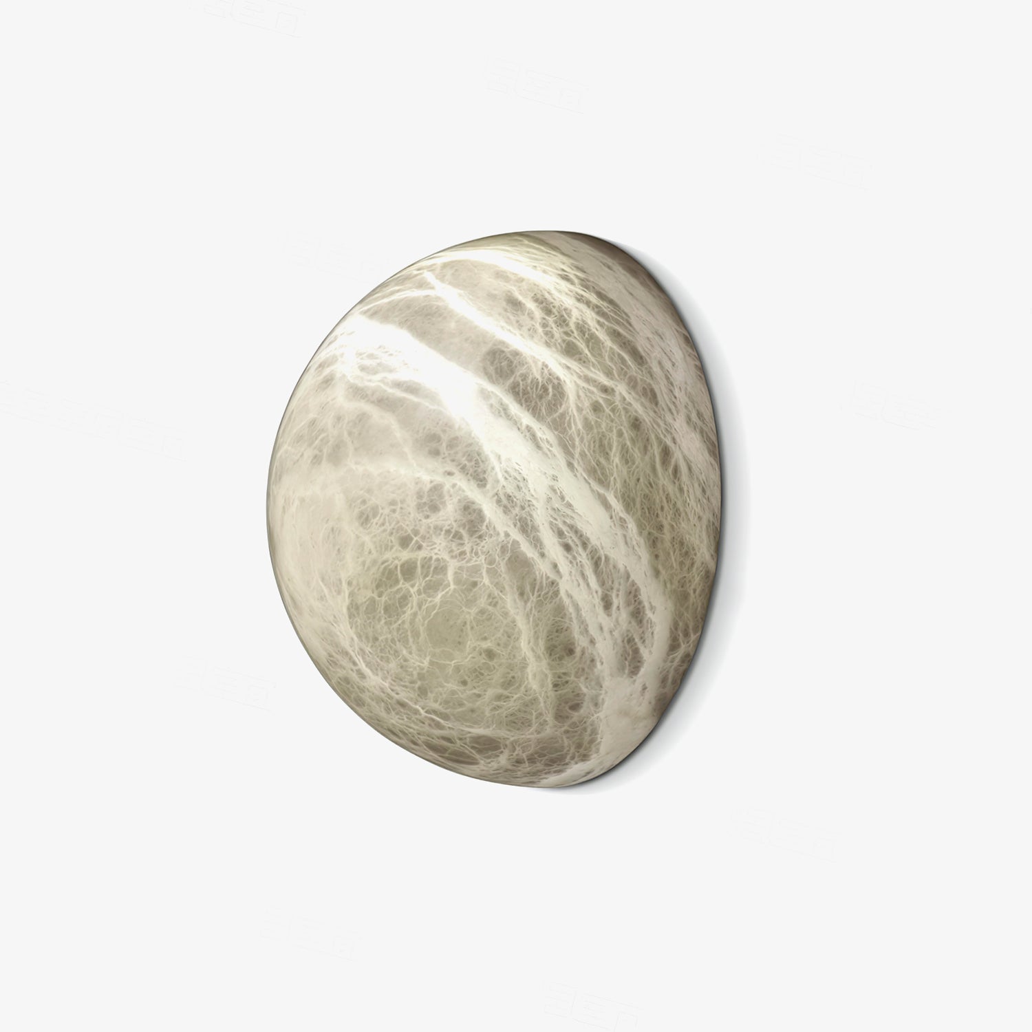 Lavi Wabi-Sabi Alabaster Wall Lamp-Neutral Decor