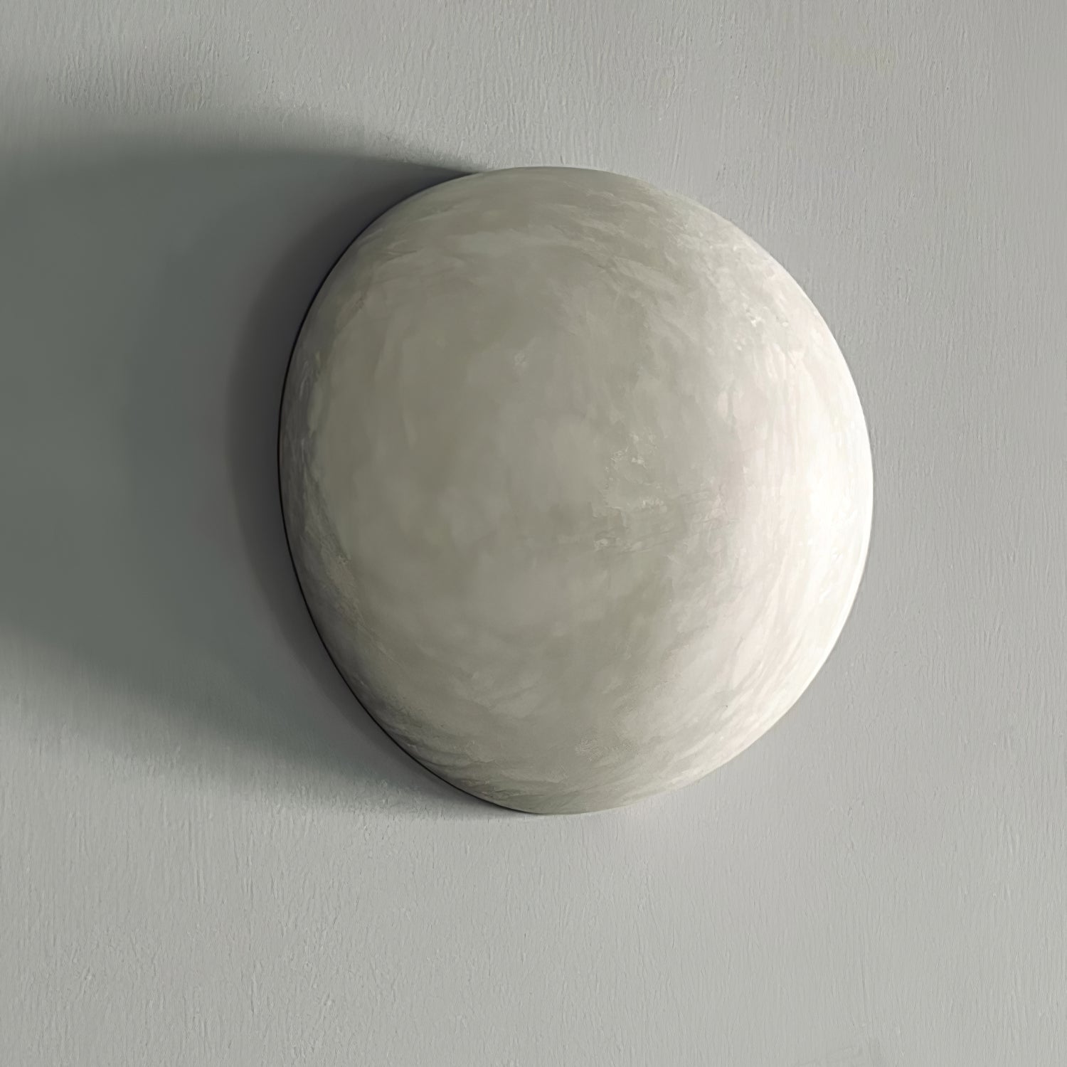 Lavi Wabi-Sabi Alabaster Wall Lamp-Neutral Decor