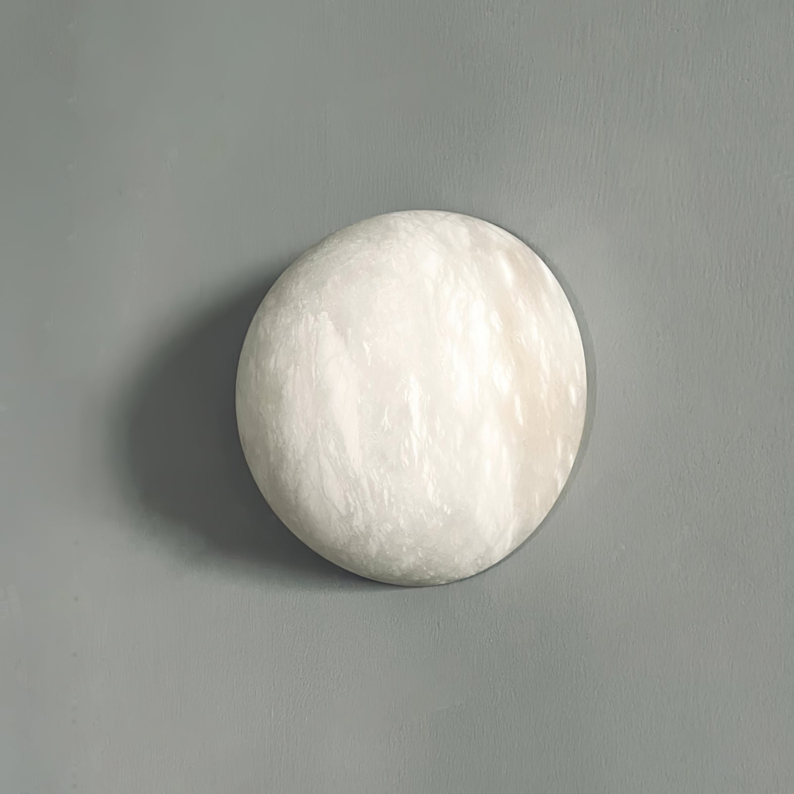 Lavi Wabi-Sabi Alabaster Wall Lamp-Neutral Decor