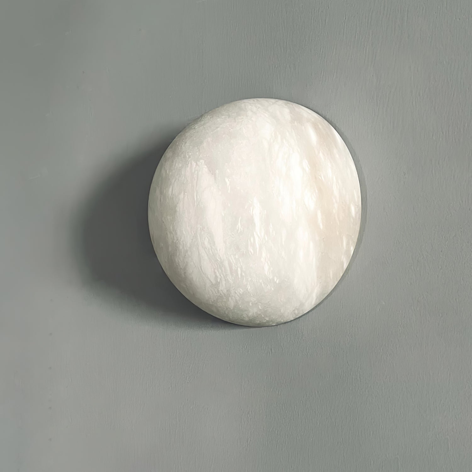 Lavi Wabi-Sabi Alabaster Wall Lamp-Neutral Decor
