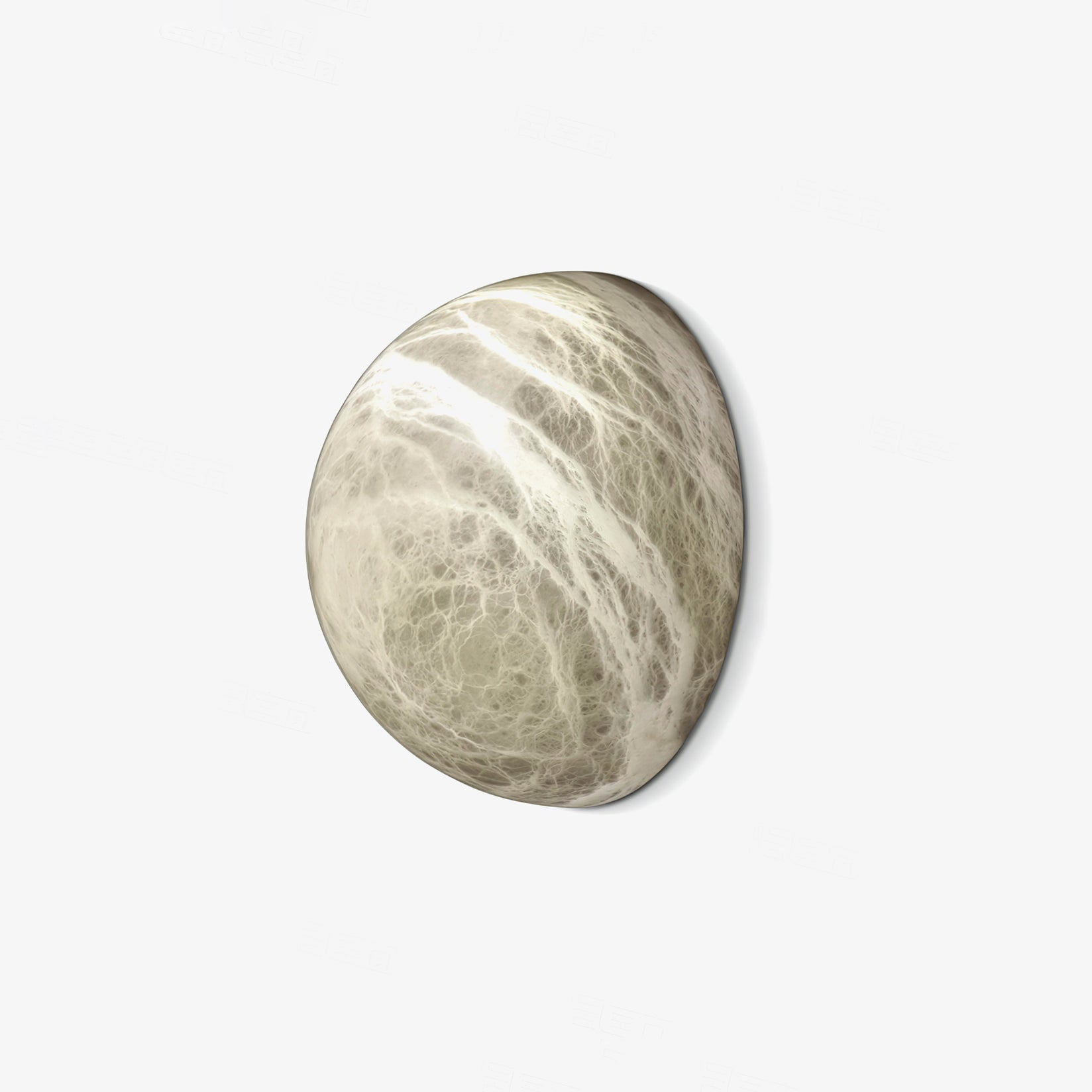 Lavi Wabi-Sabi Alabaster Wall Lamp-Neutral Decor