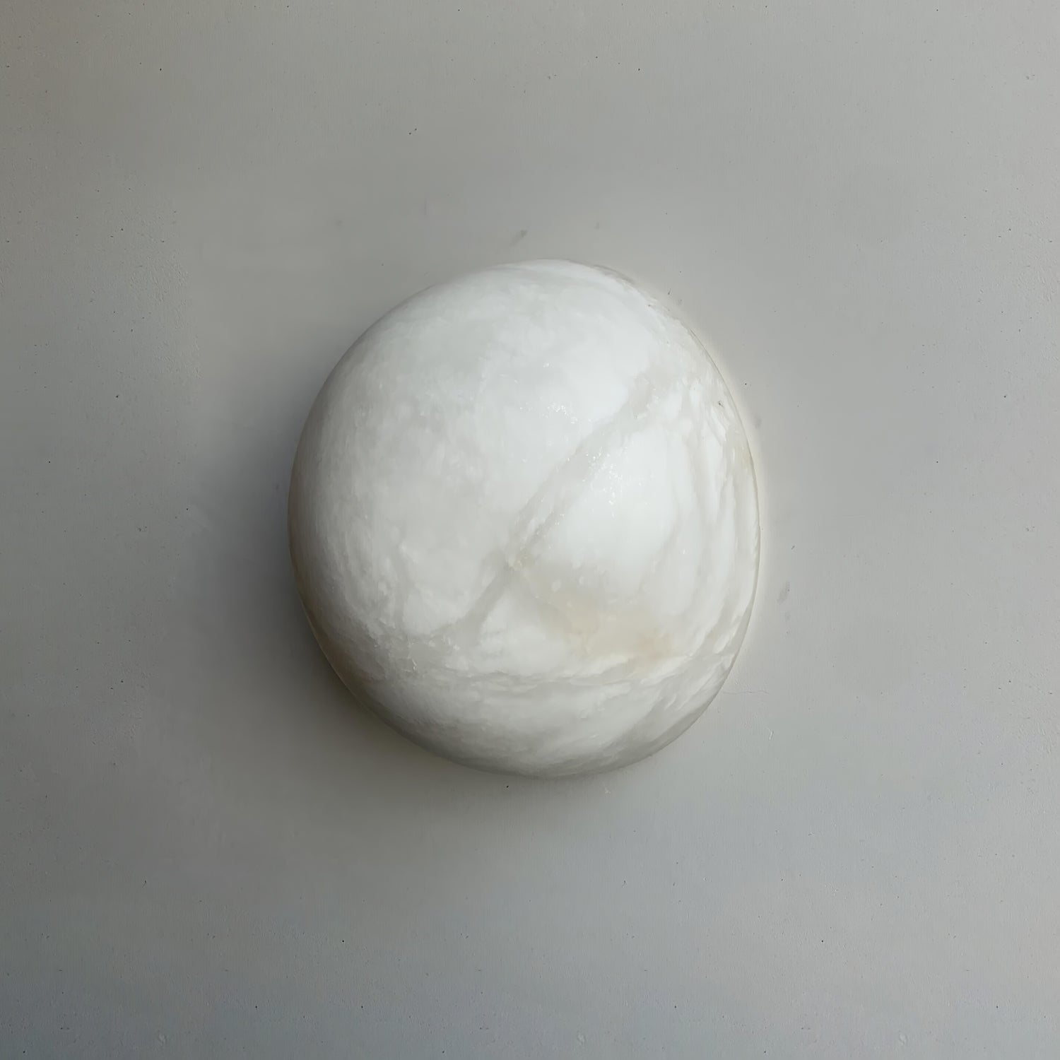 Lavi Wabi-Sabi Alabaster Wall Lamp-Neutral Decor