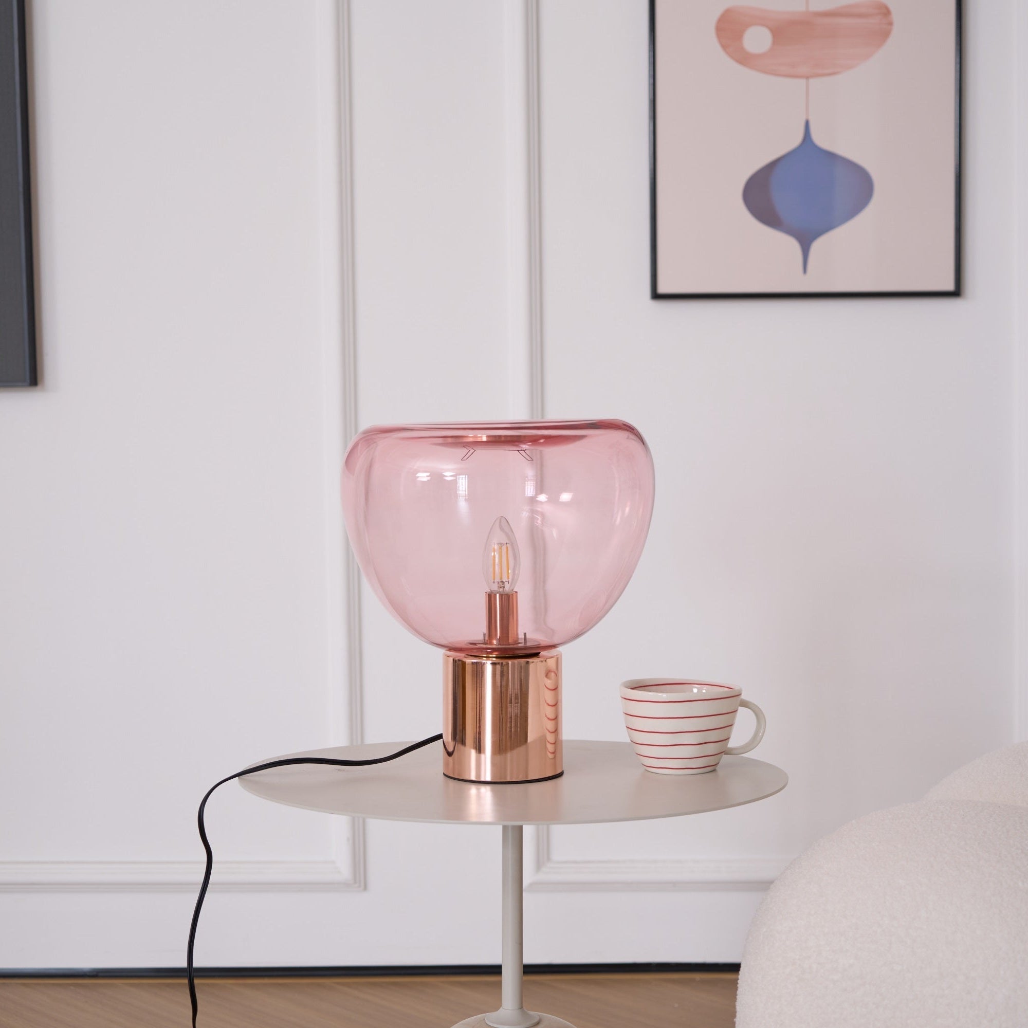 Jade Modern Table Lamp-Neutral Decor