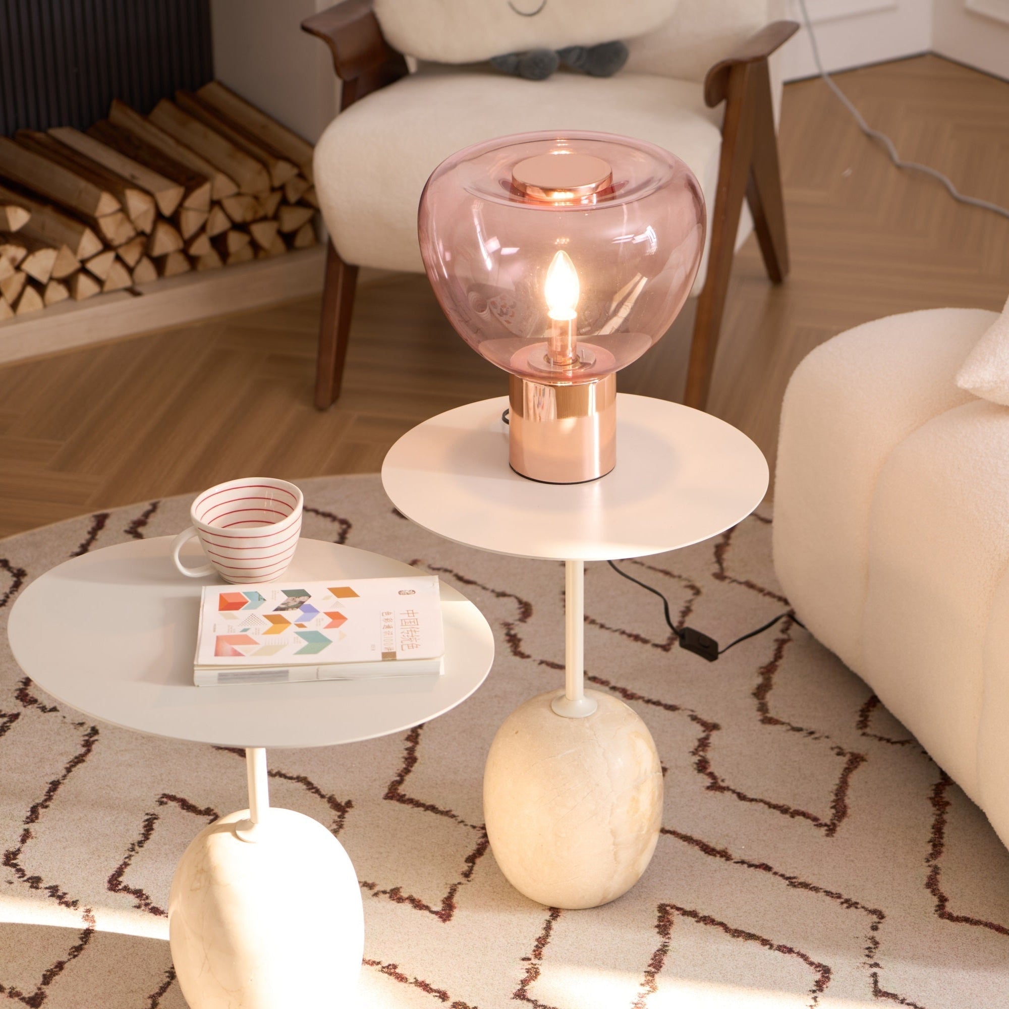 Jade Modern Table Lamp-Neutral Decor