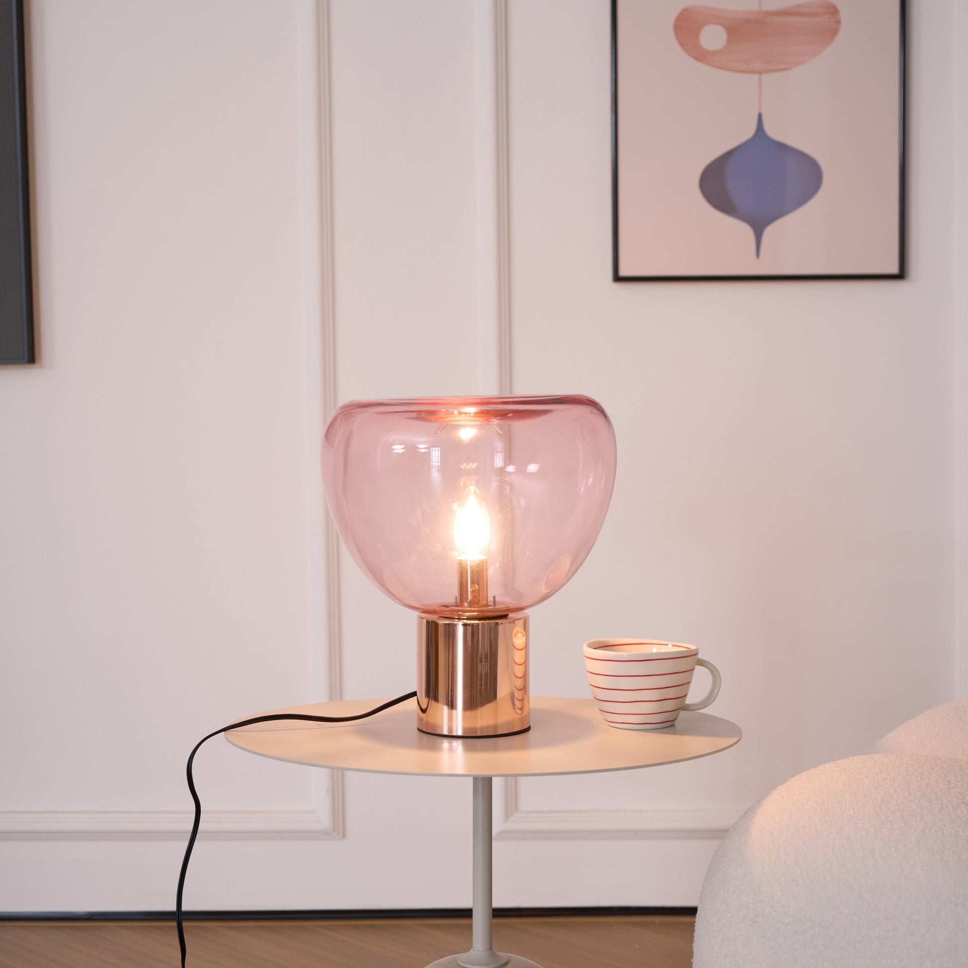 Jade Modern Table Lamp-Neutral Decor