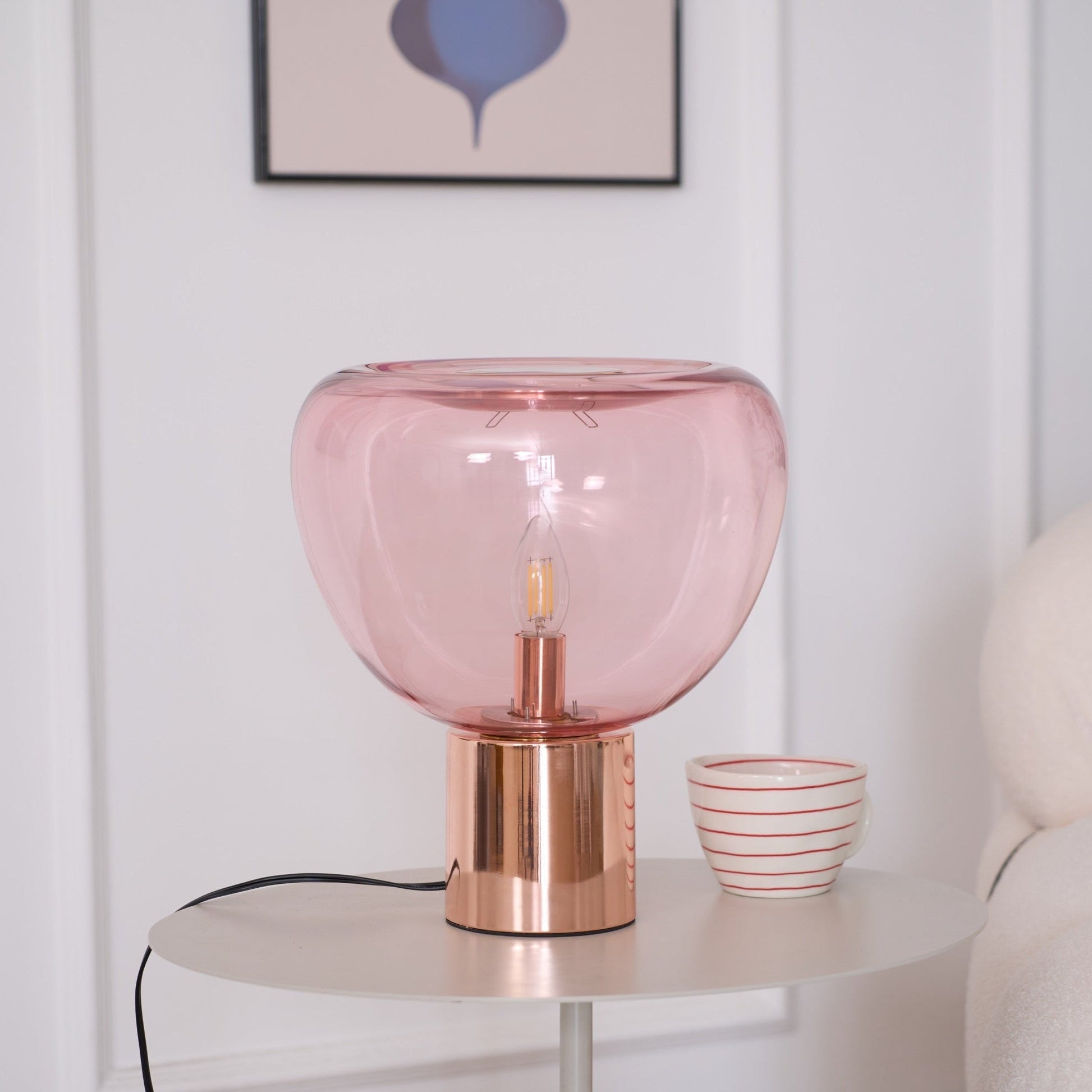 Jade Modern Table Lamp-Neutral Decor