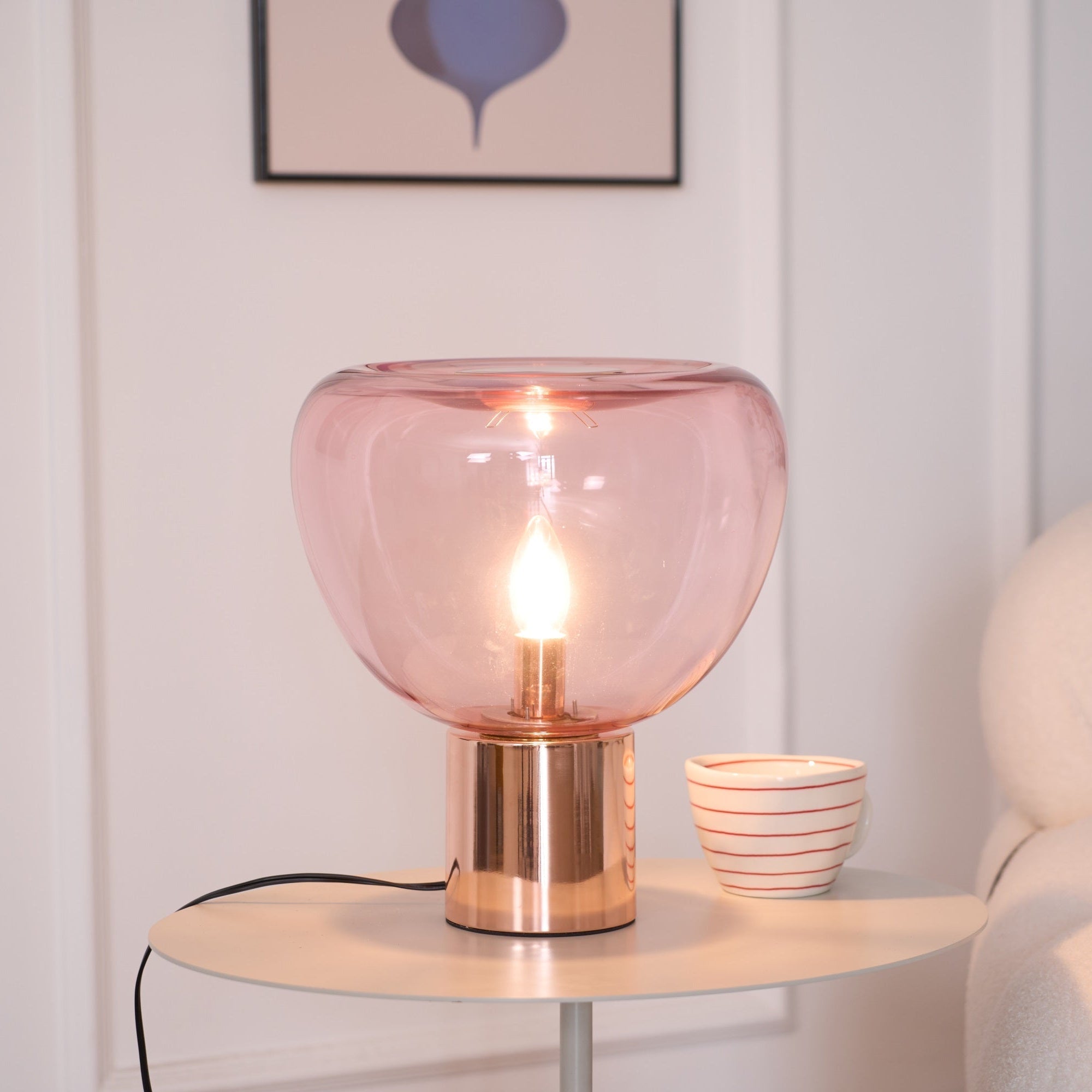 Jade Modern Table Lamp-Neutral Decor