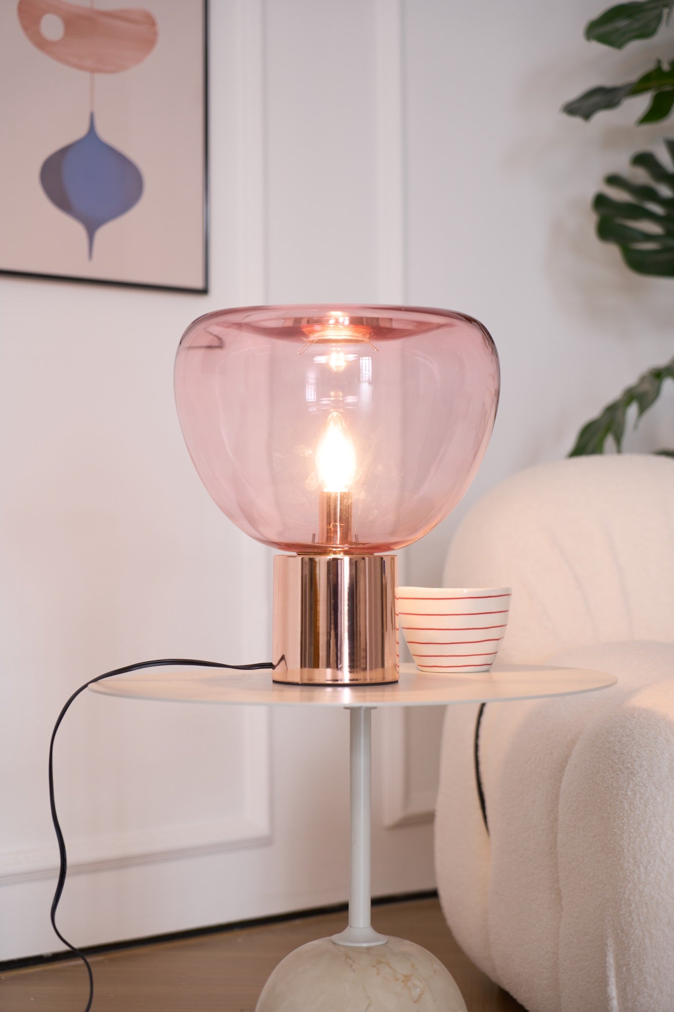Jade Modern Table Lamp-Neutral Decor