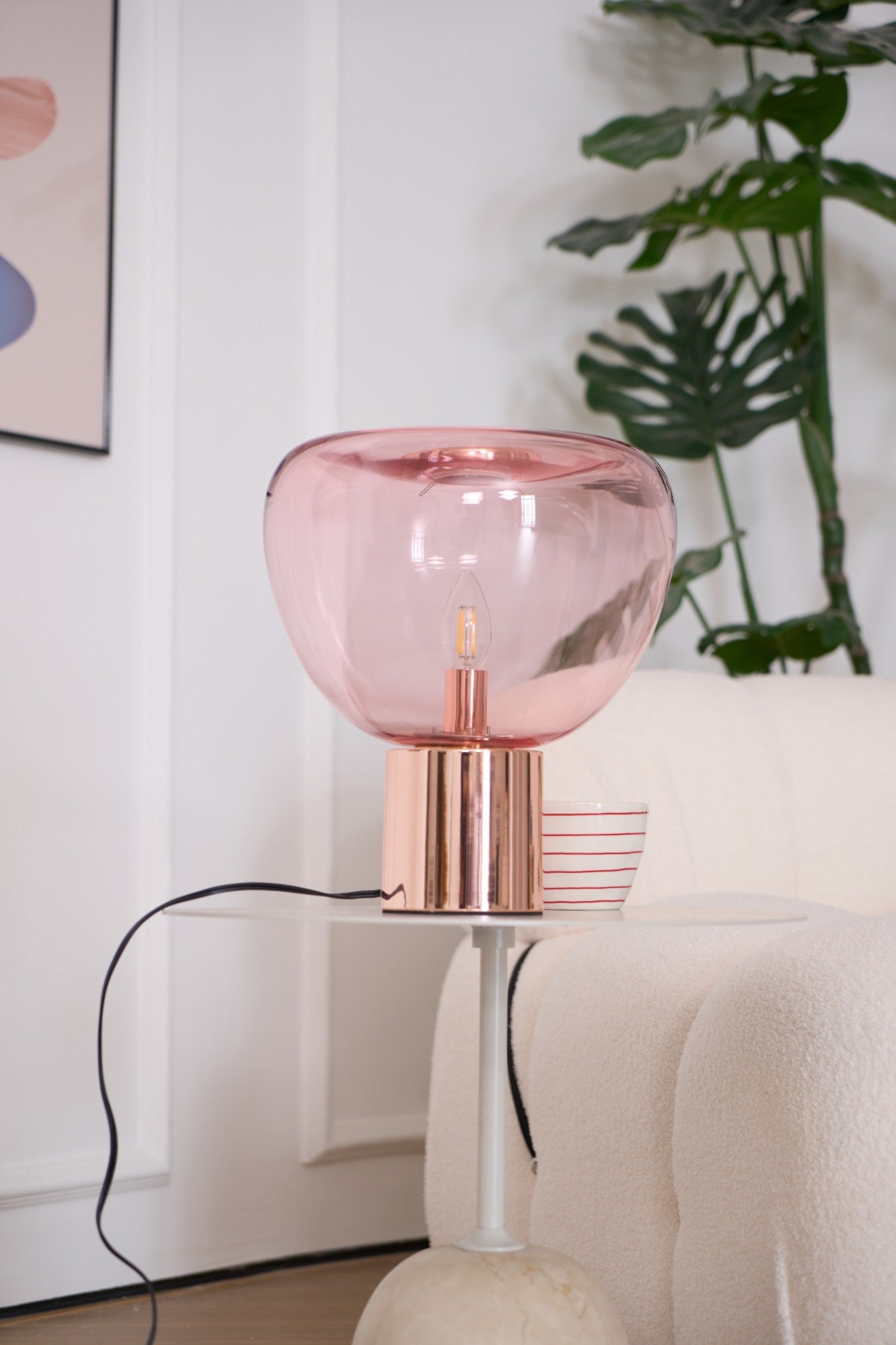 Jade Modern Table Lamp-Neutral Decor