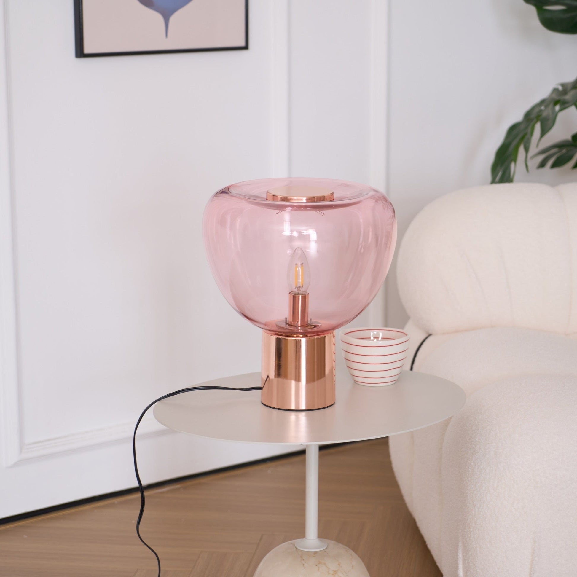 Jade Modern Table Lamp-Neutral Decor
