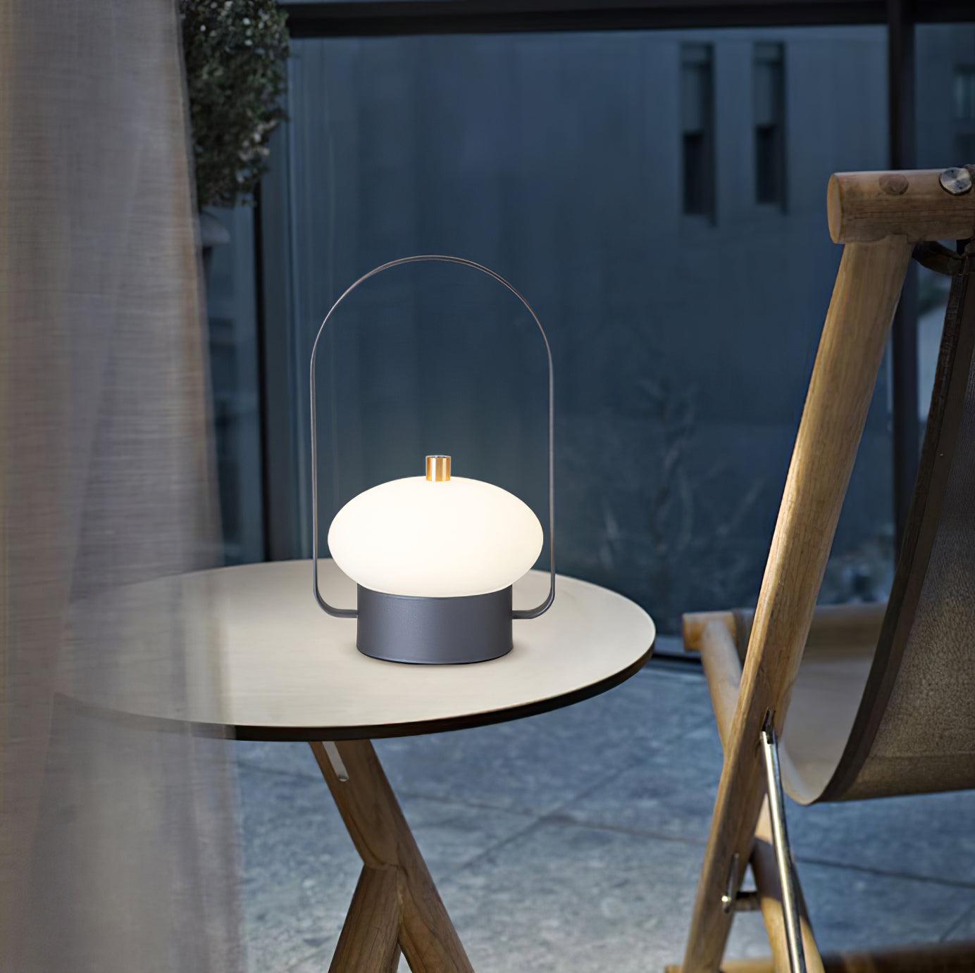 Talten Mid-Century Modern Table Lamp-Neutral Decor
