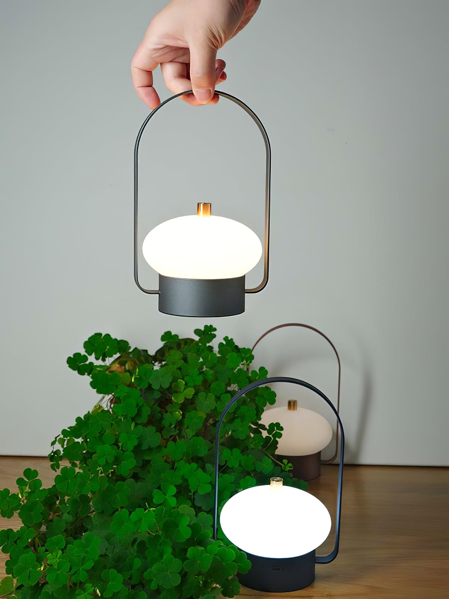 Talten Mid-Century Modern Table Lamp-Neutral Decor