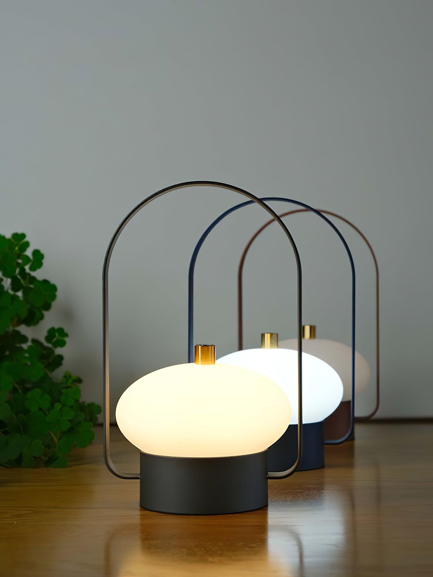 Talten Mid-Century Modern Table Lamp-Neutral Decor
