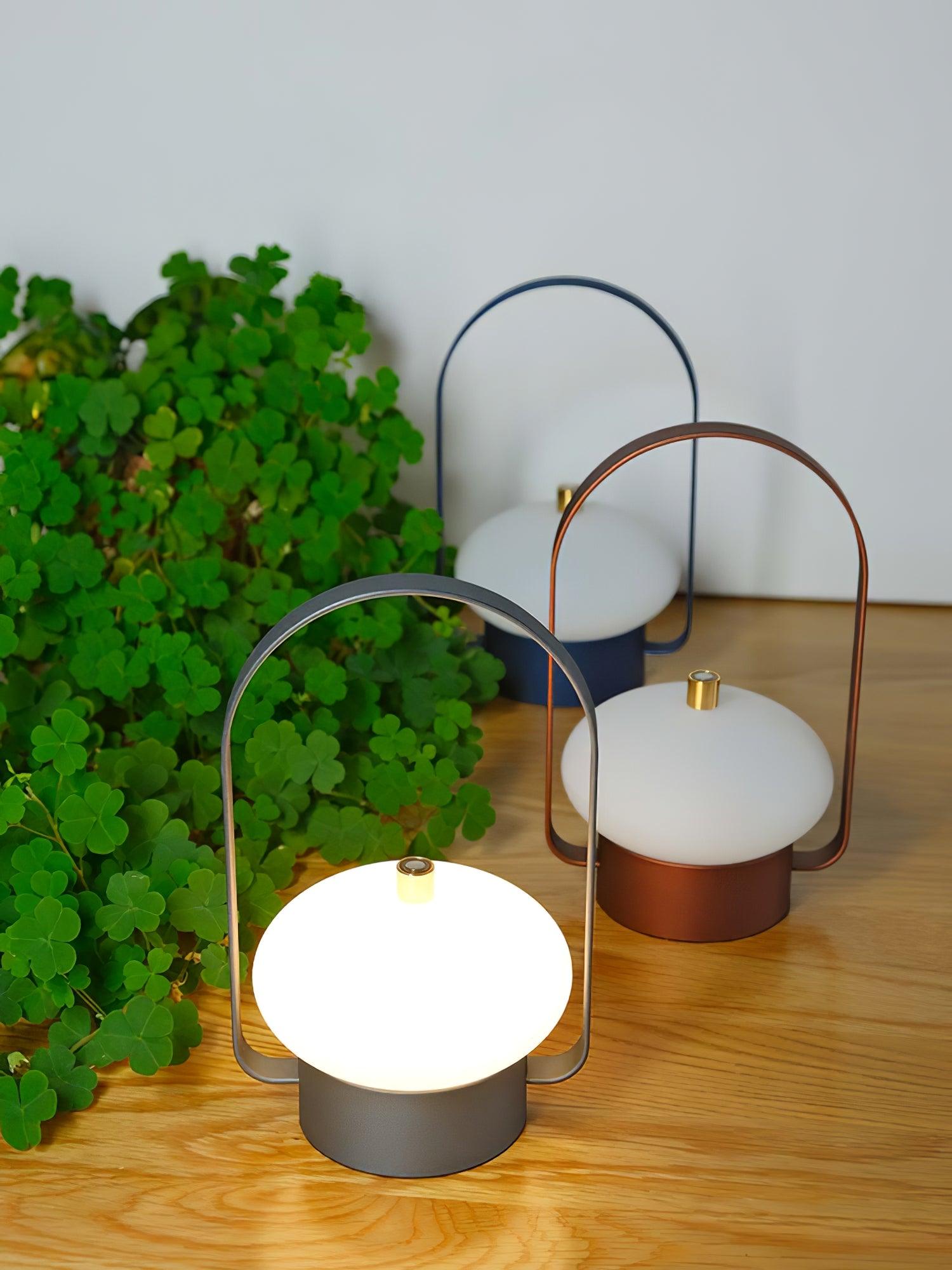 Talten Mid-Century Modern Table Lamp-Neutral Decor