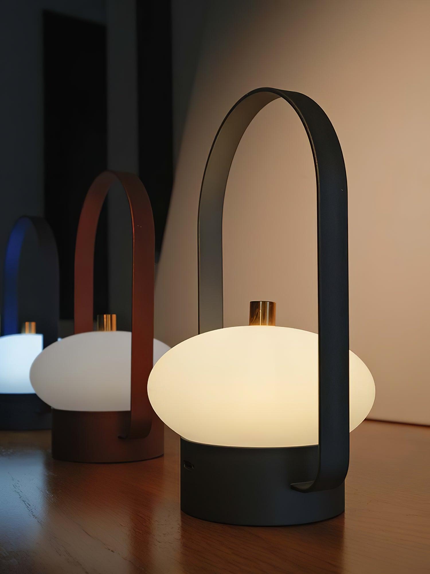 Talten Mid-Century Modern Table Lamp-Neutral Decor