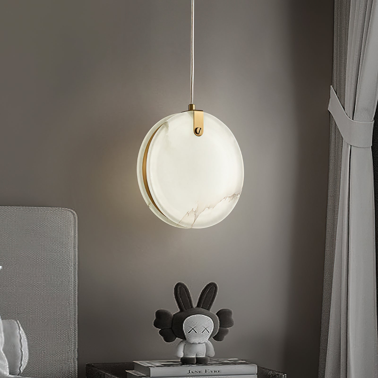 Selene Alabaster Pendant Light