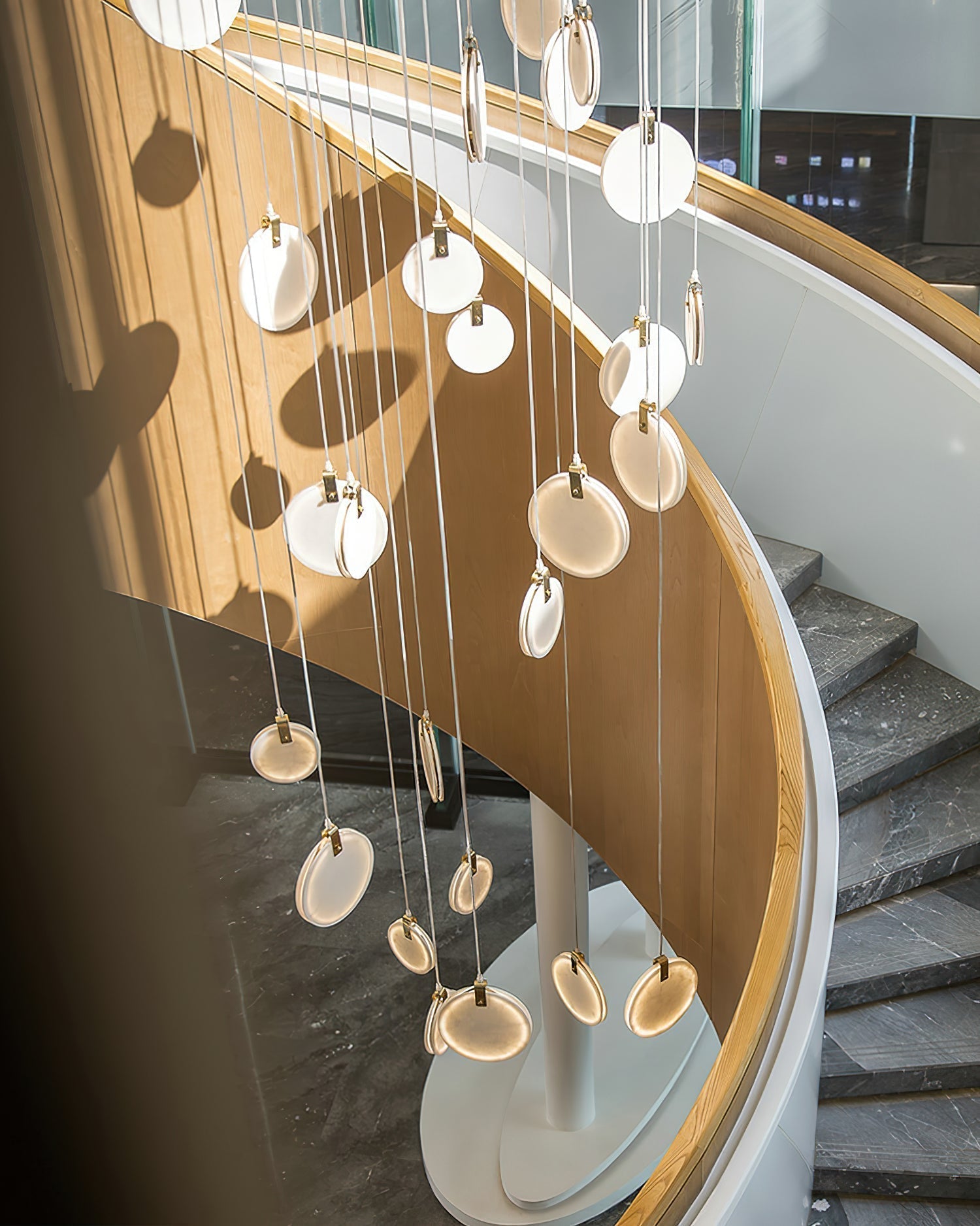 Selene Alabaster Pendant Light